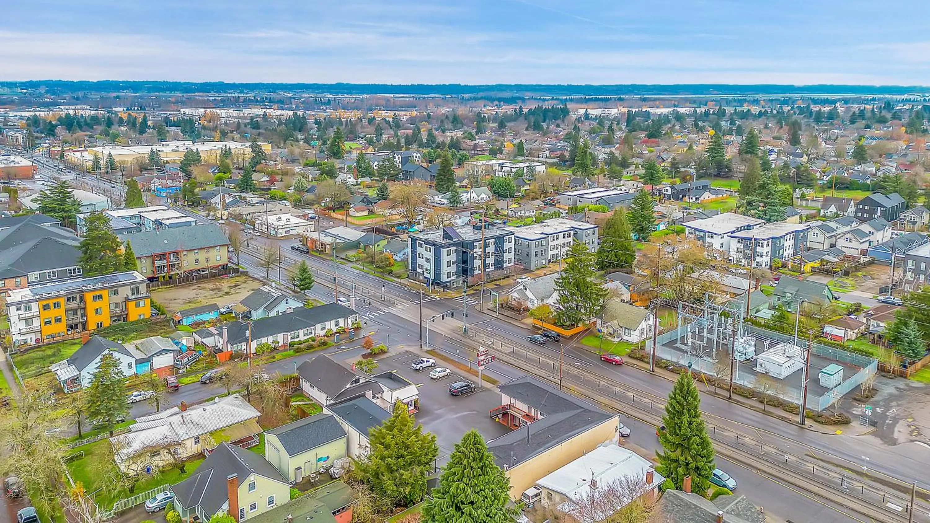 Property building in Viking Motel