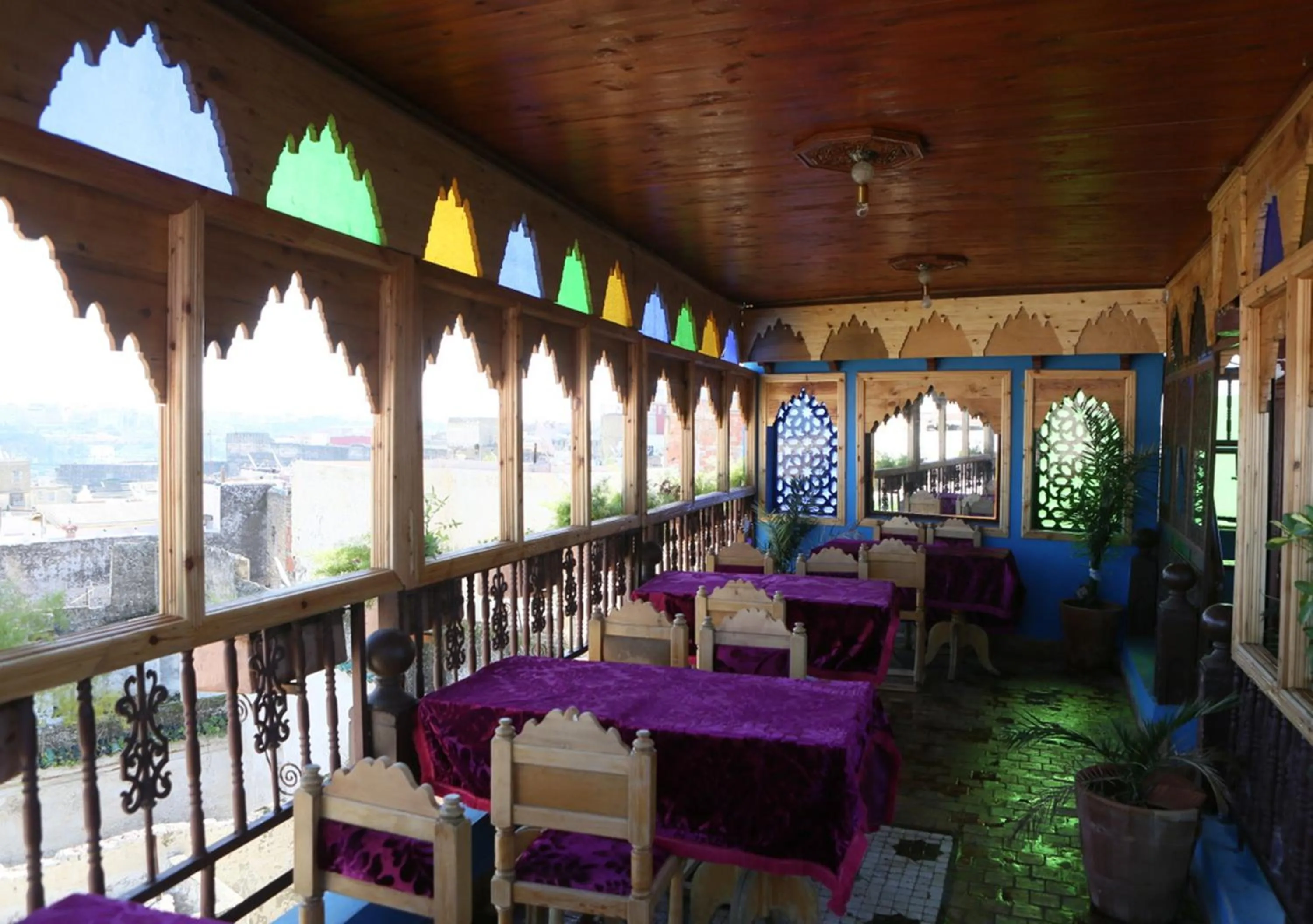 Balcony/Terrace in Riad Hiba