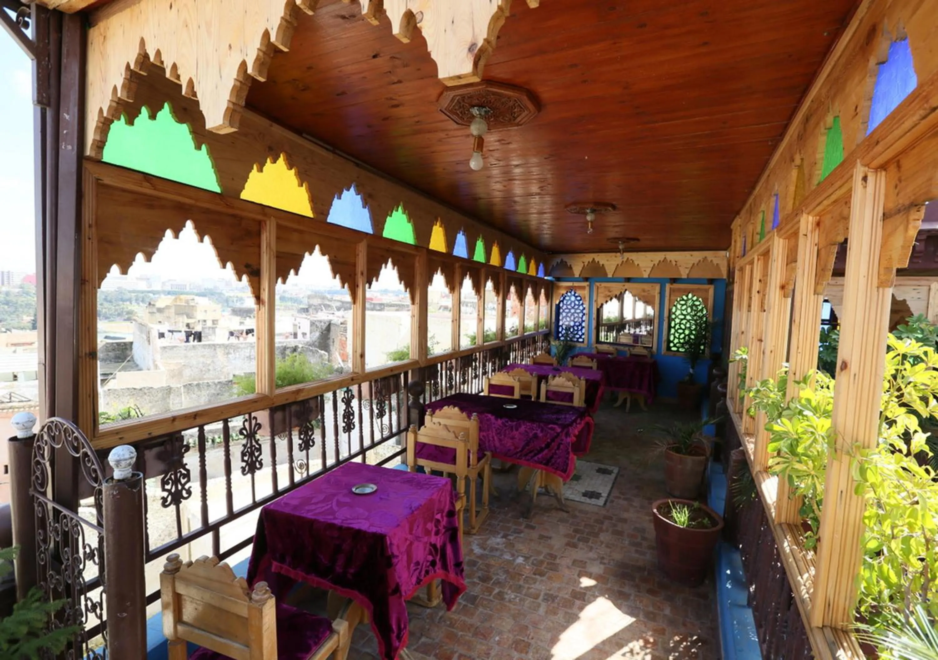Balcony/Terrace in Riad Hiba