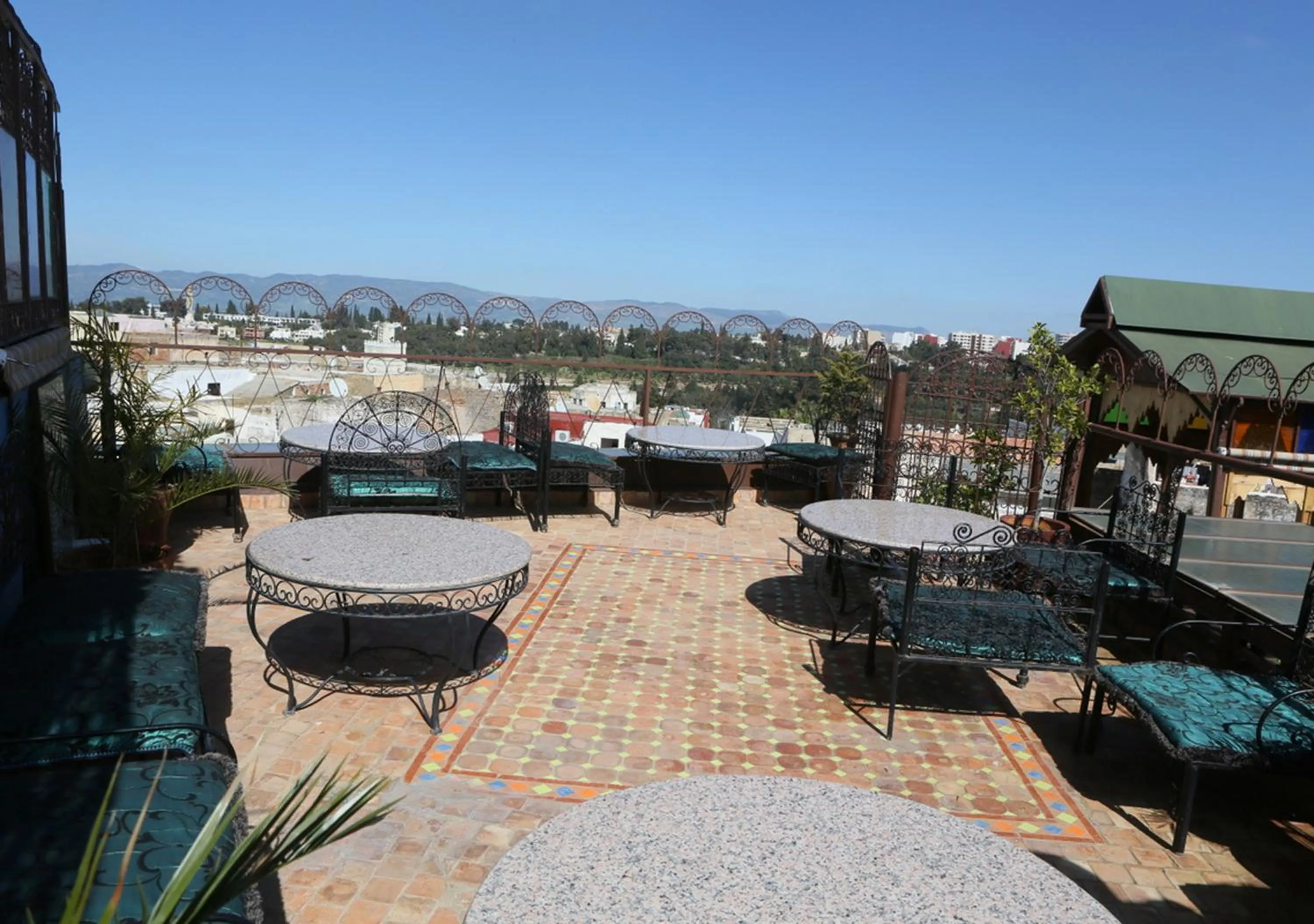 Balcony/Terrace in Riad Hiba