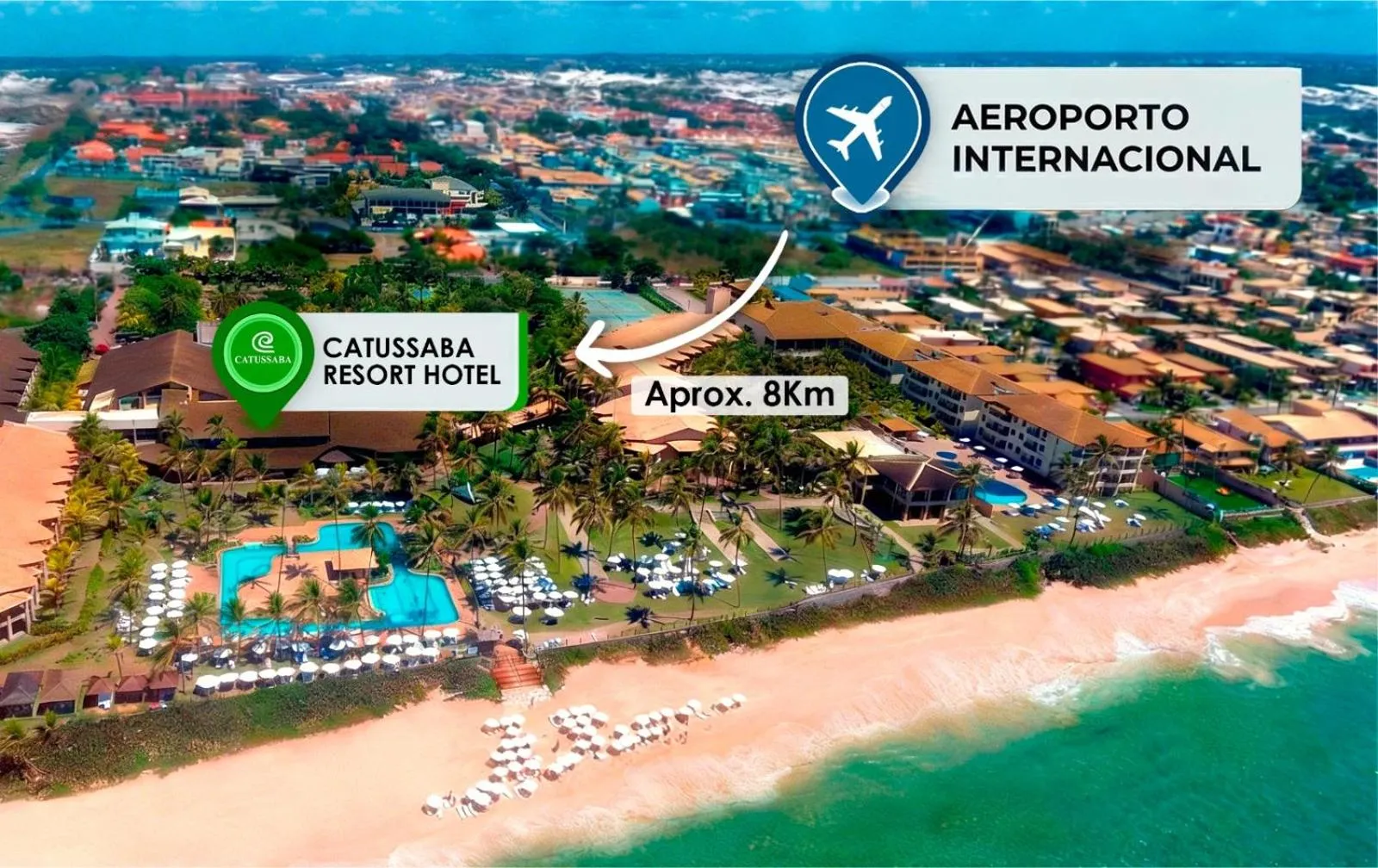 Nearby landmark in Catussaba Resort Hotel