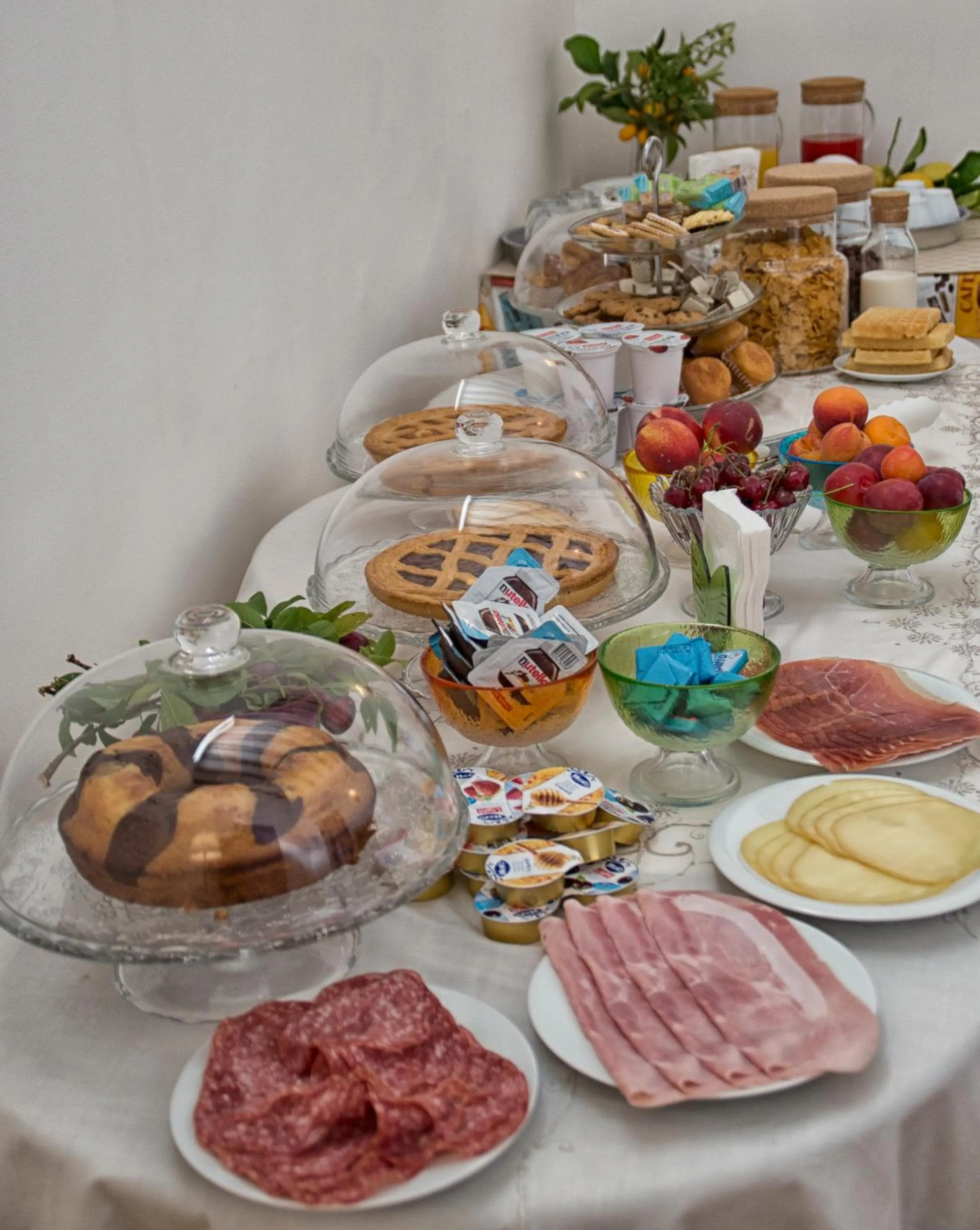 Buffet breakfast in Le Sette Perle