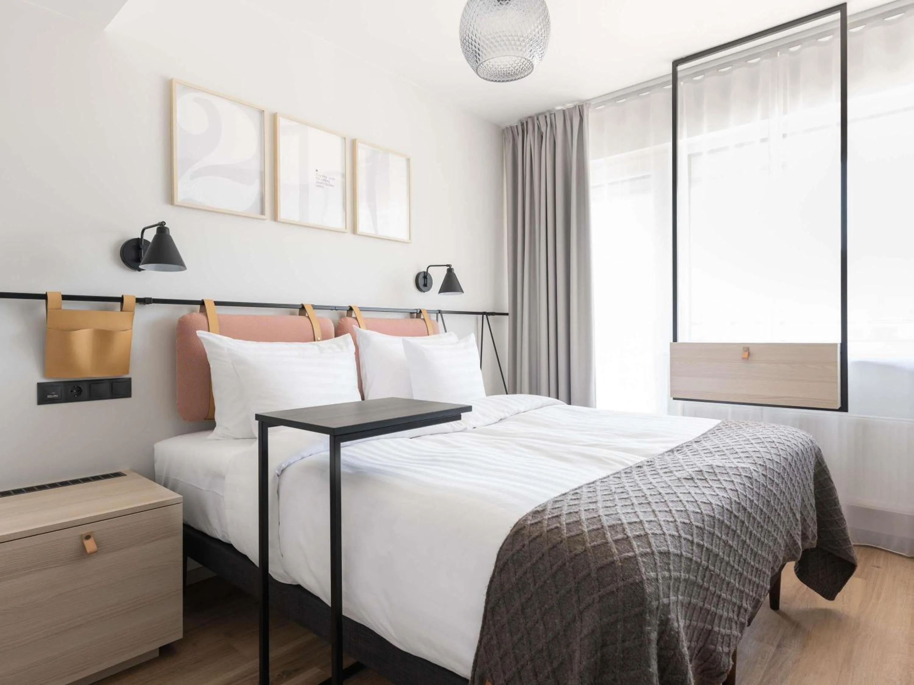 Bedroom, Bed in Oru Hub Hotel Tallinn - Handwritten Collection