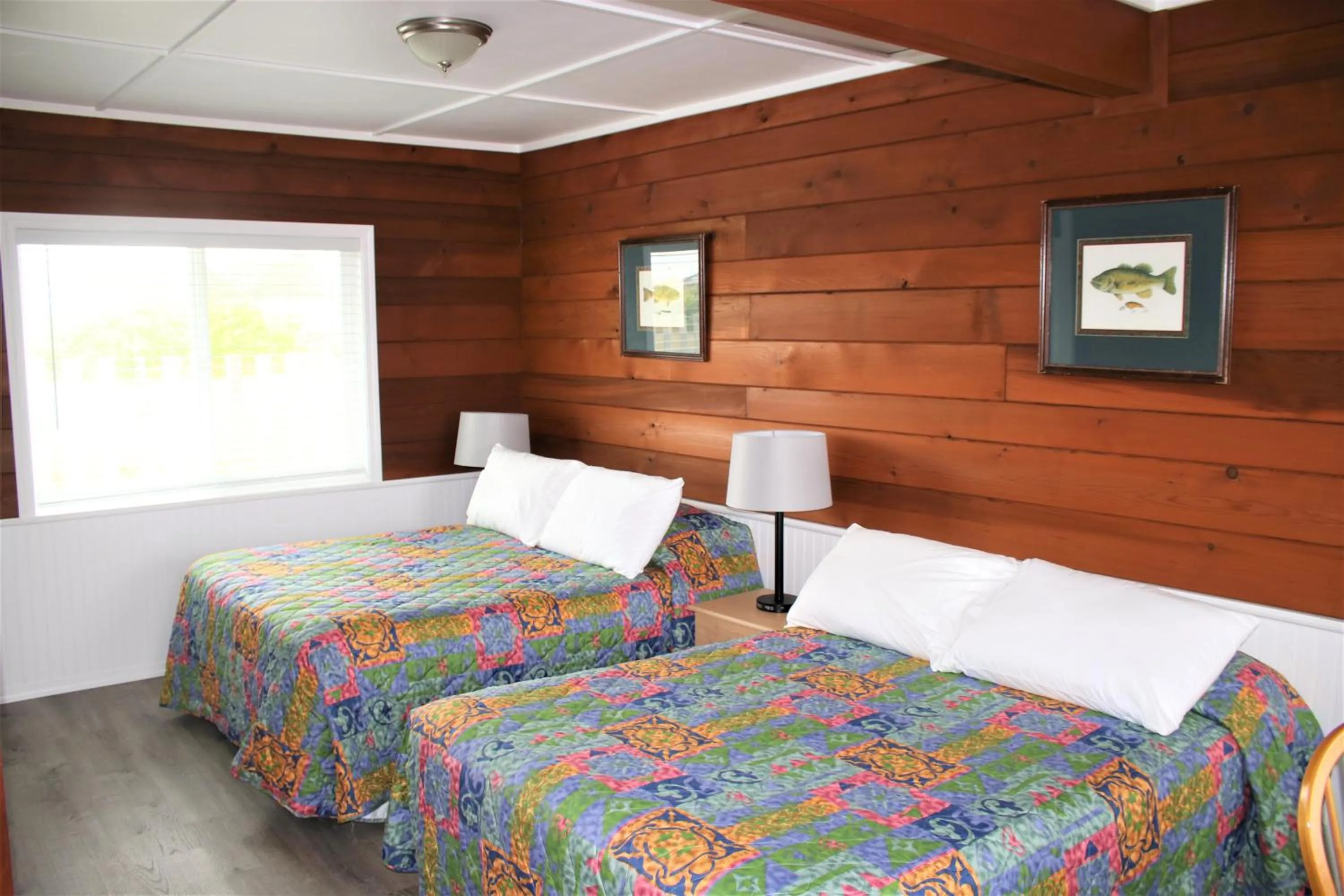 Bed in The Lowtide Motel