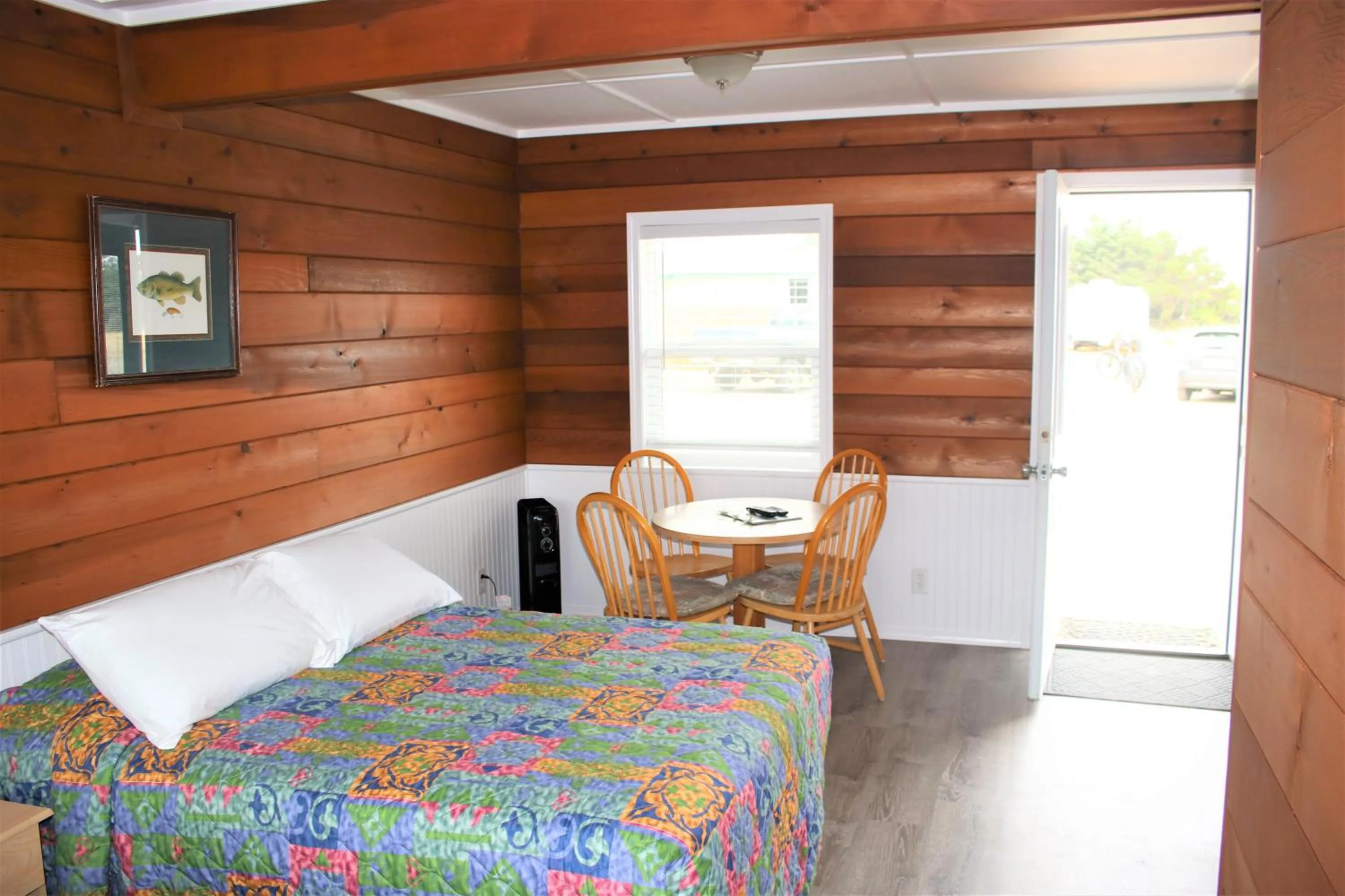 Bed in The Lowtide Motel