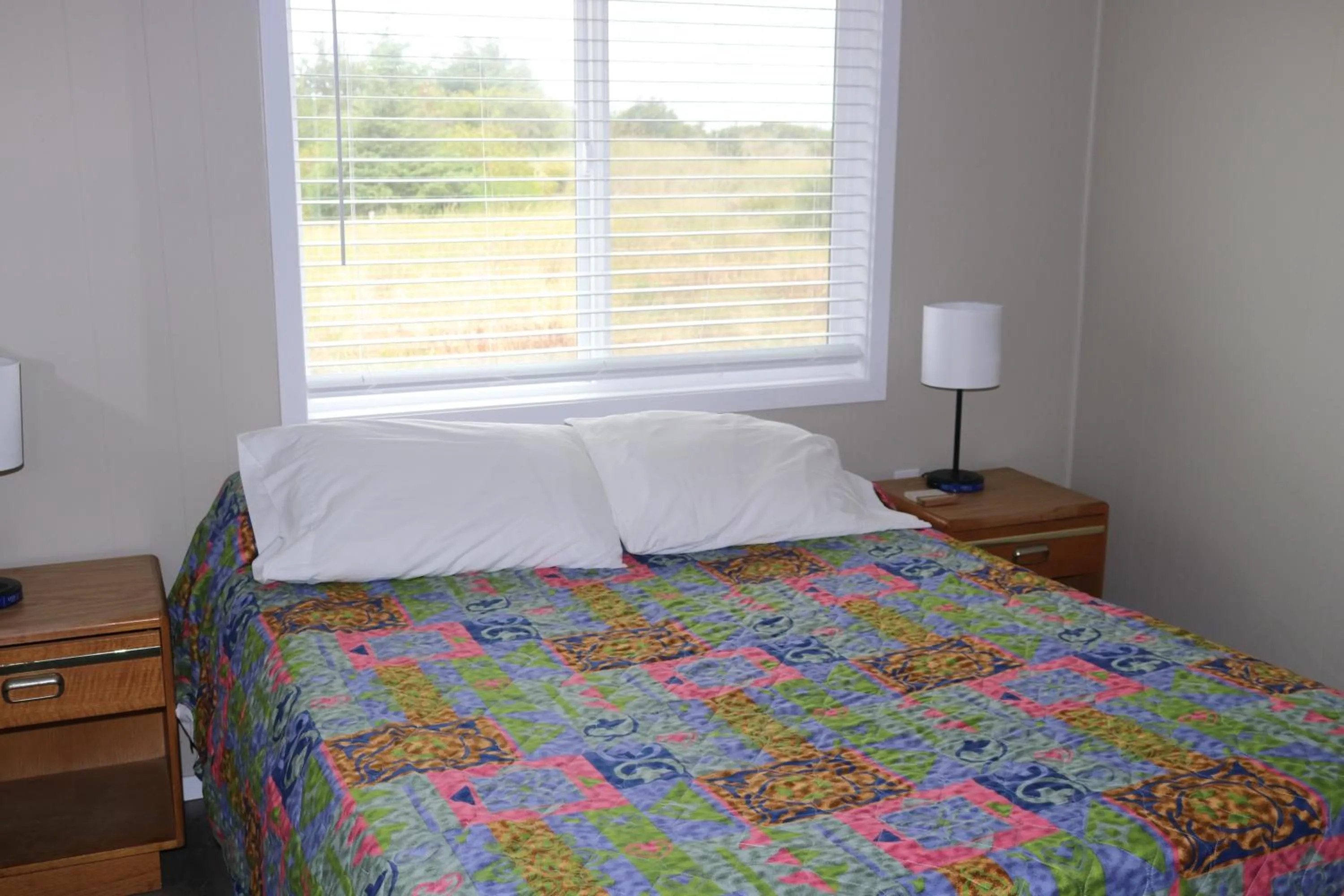 Bed in The Lowtide Motel