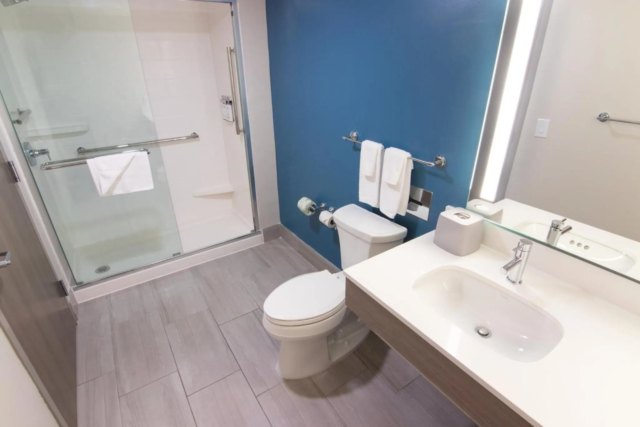 Bathroom in Holiday Inn Express and Suites Fort Lauderdale Airport West by IHG