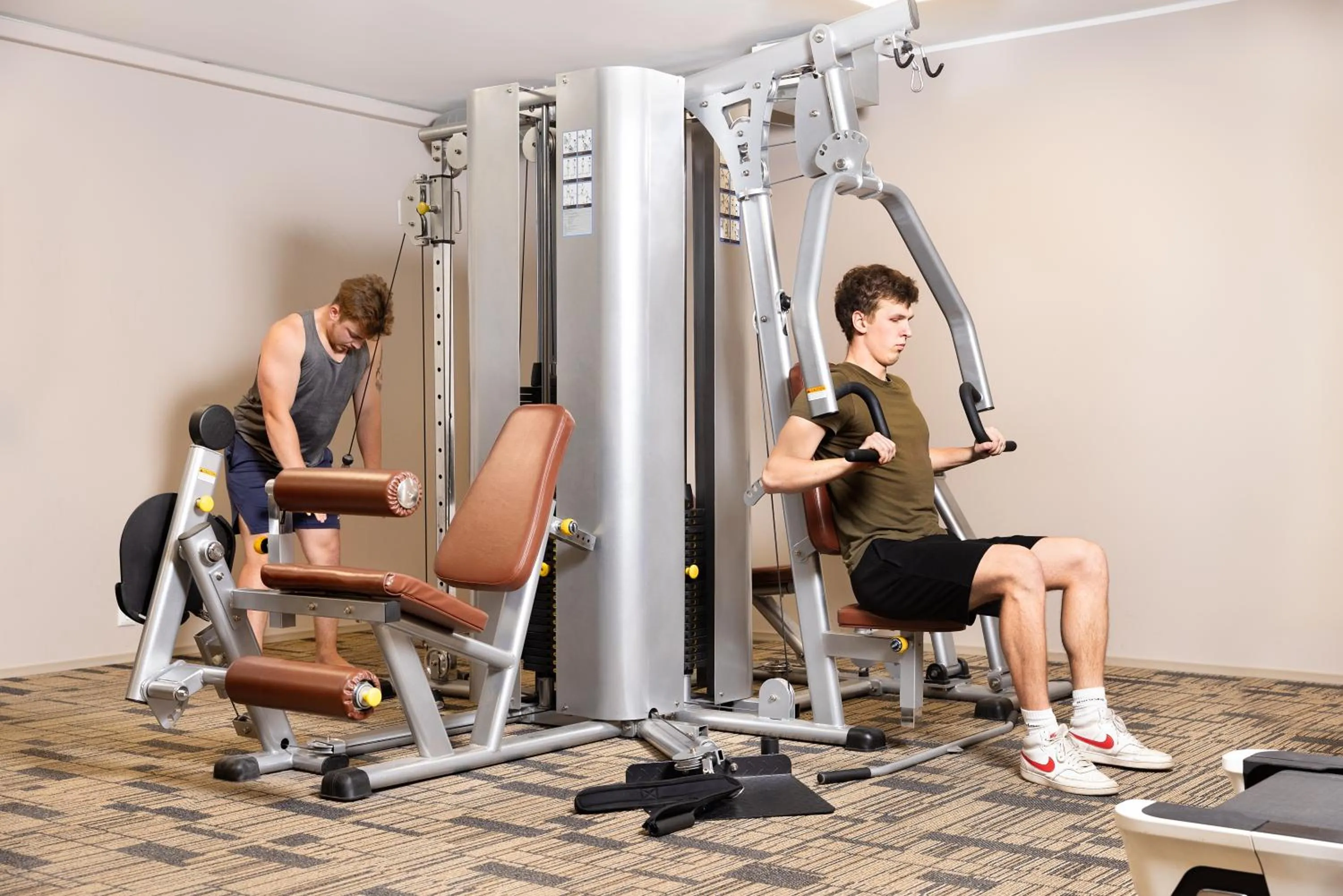 Fitness centre/facilities in Metropol Hotel