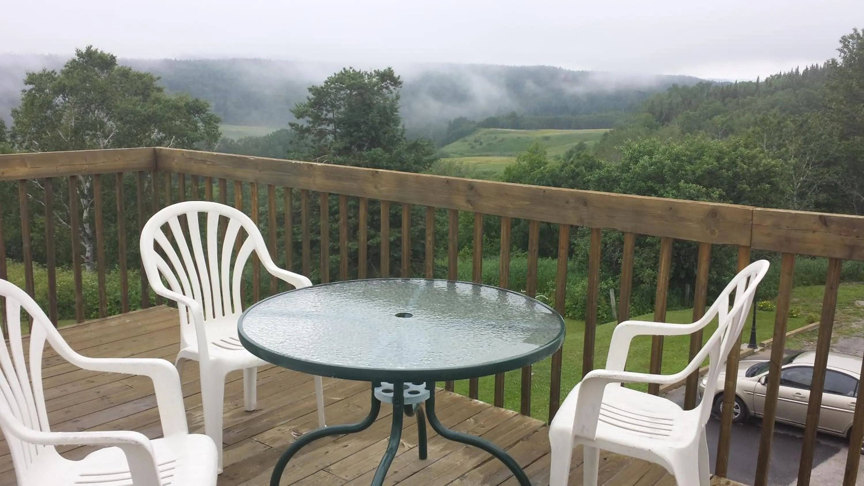 Balcony/Terrace in Les Appartements de La Bergeronnette