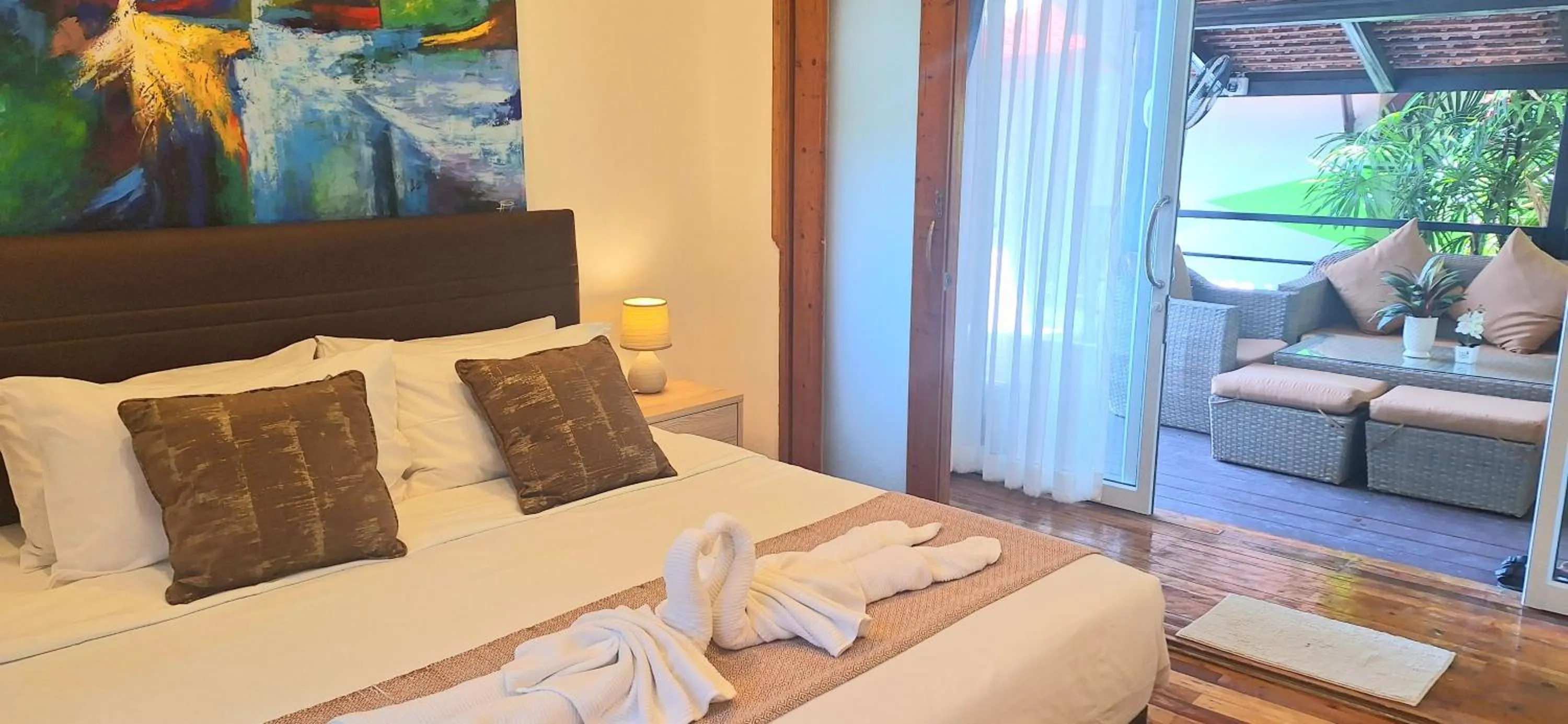 Bed in Alpha Gay Resort & Spa - Men Only