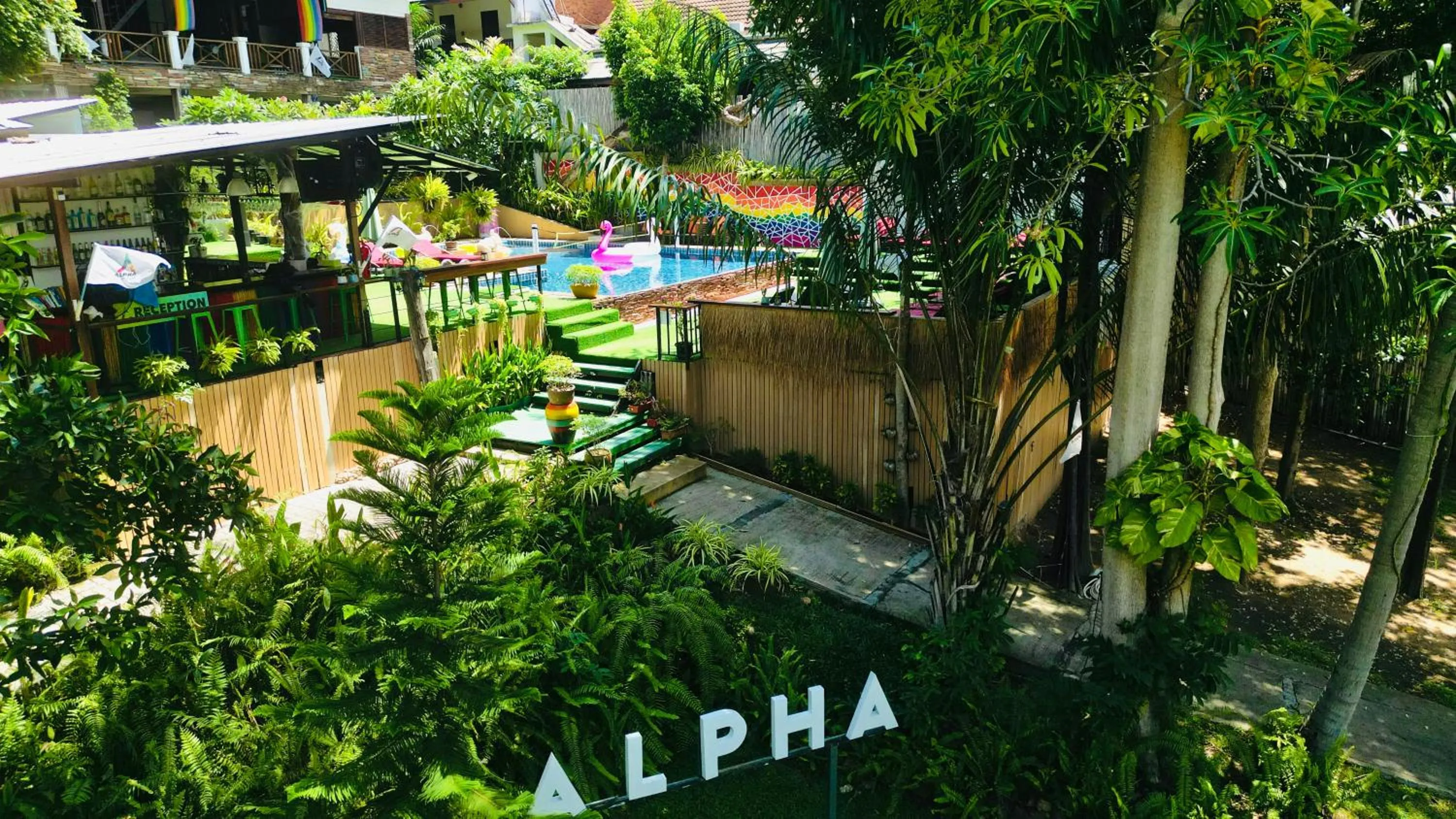 Swimming pool in Alpha Gay Resort & Spa - Men Only