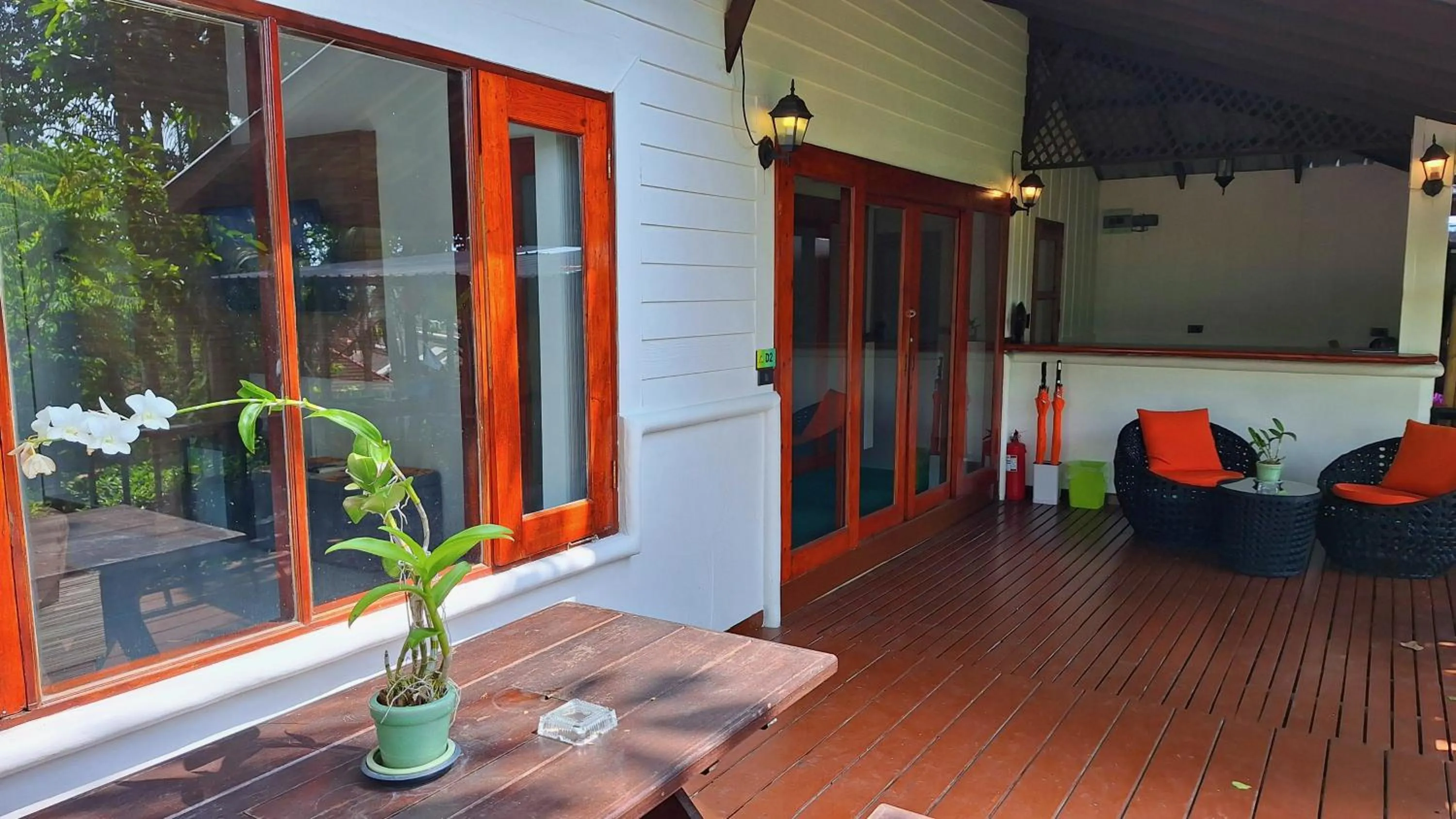 Balcony/Terrace in Alpha Gay Resort & Spa - Men Only