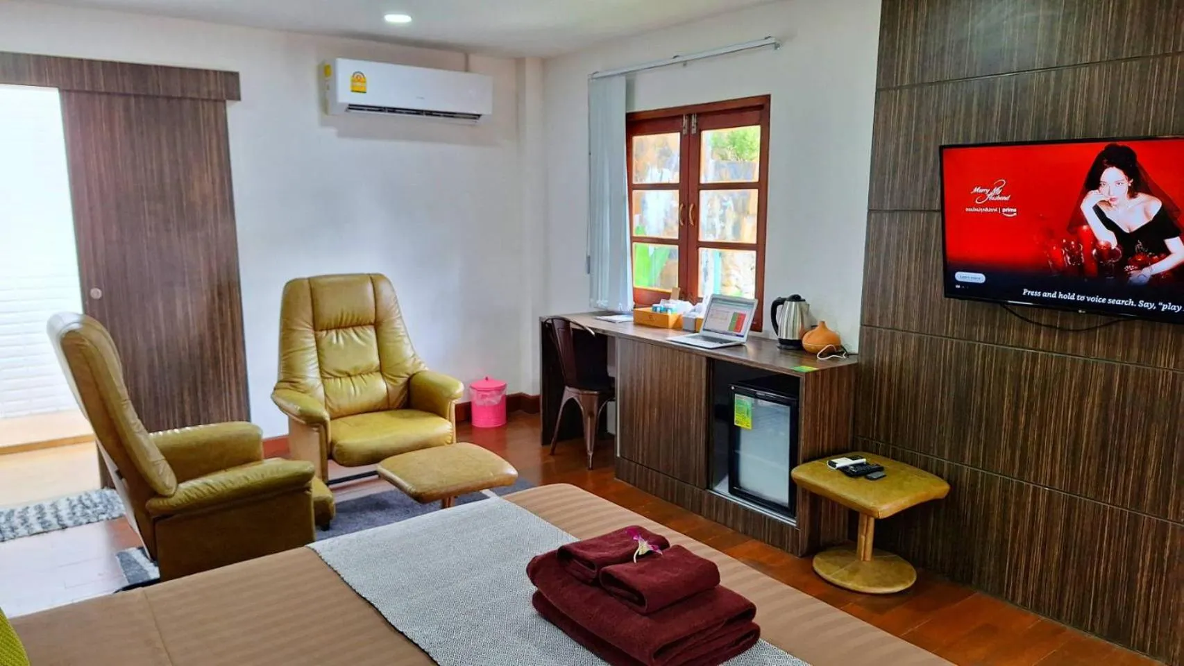 Bedroom, Bed in Alpha Gay Resort & Spa - Men Only