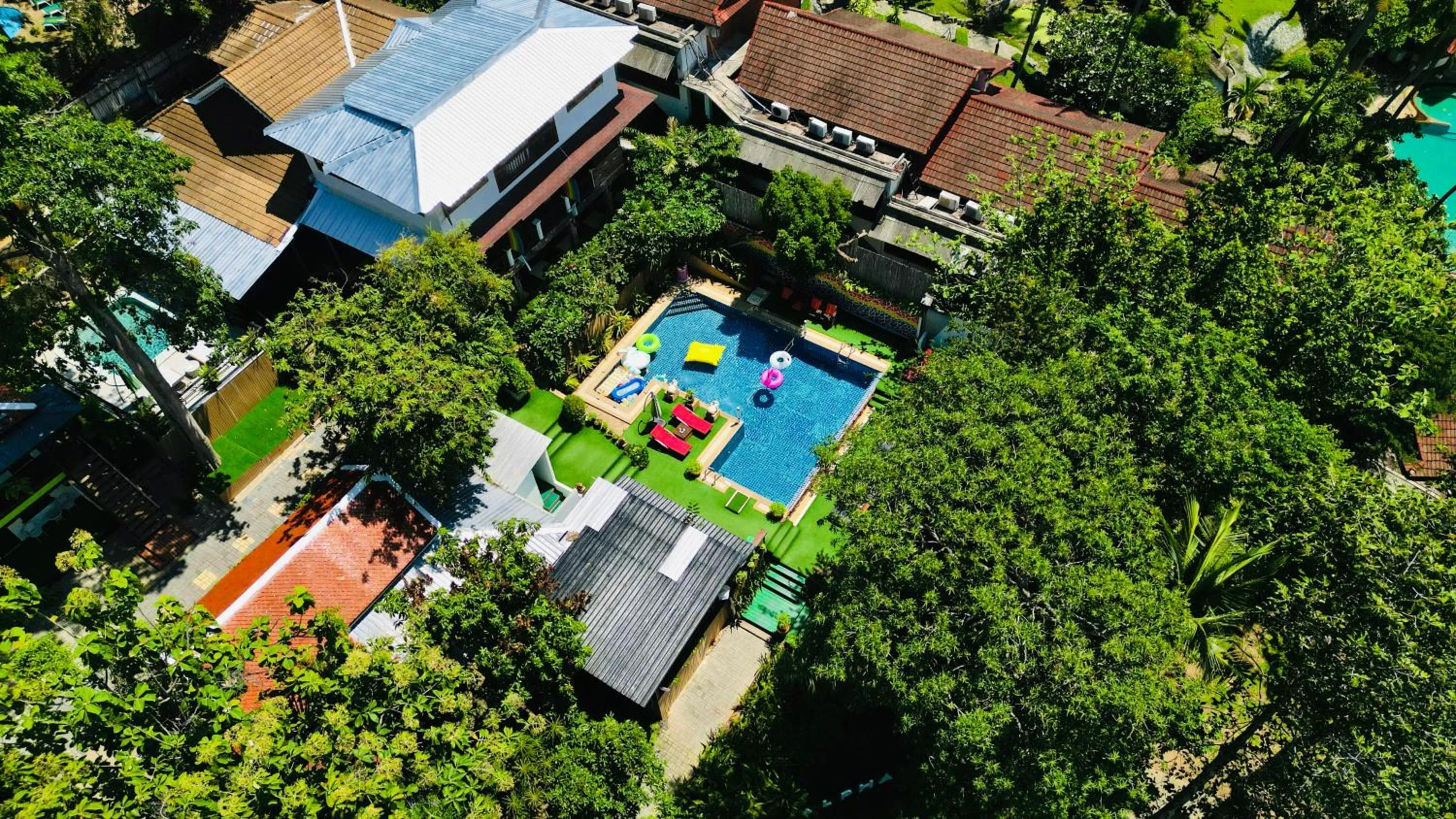 Bird's eye view in Alpha Gay Resort & Spa - Men Only