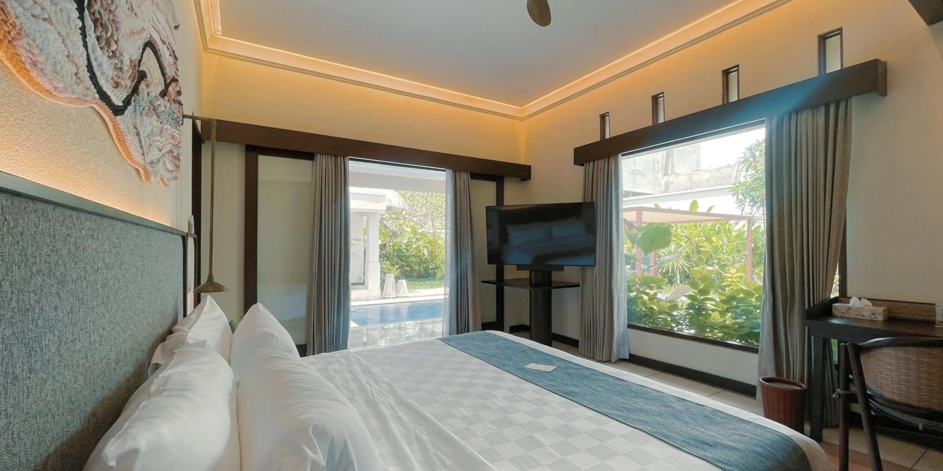 Bed in Aruni Bali Jimbaran Boutique Villa