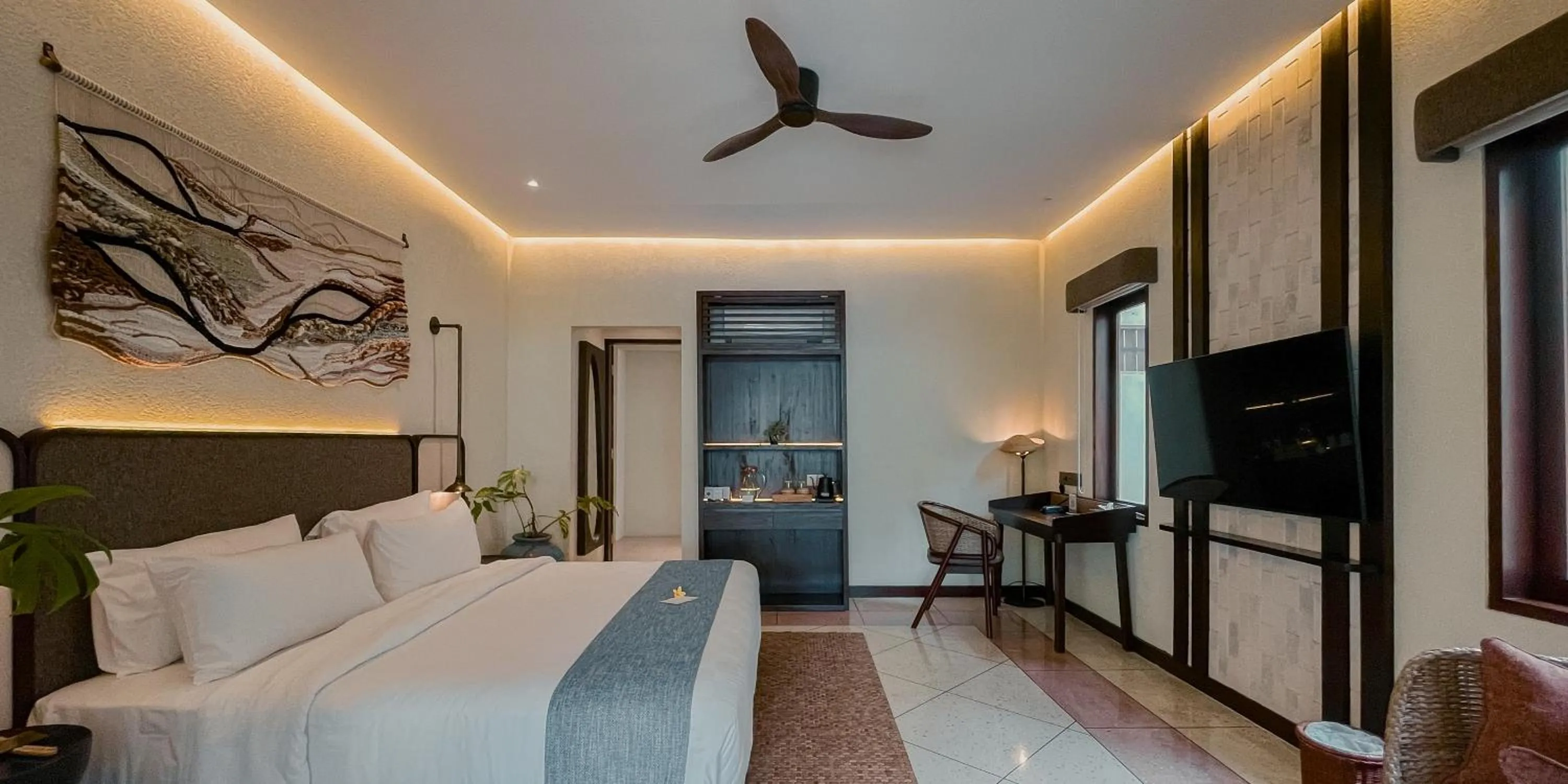 Bed in Aruni Bali Jimbaran Boutique Villa