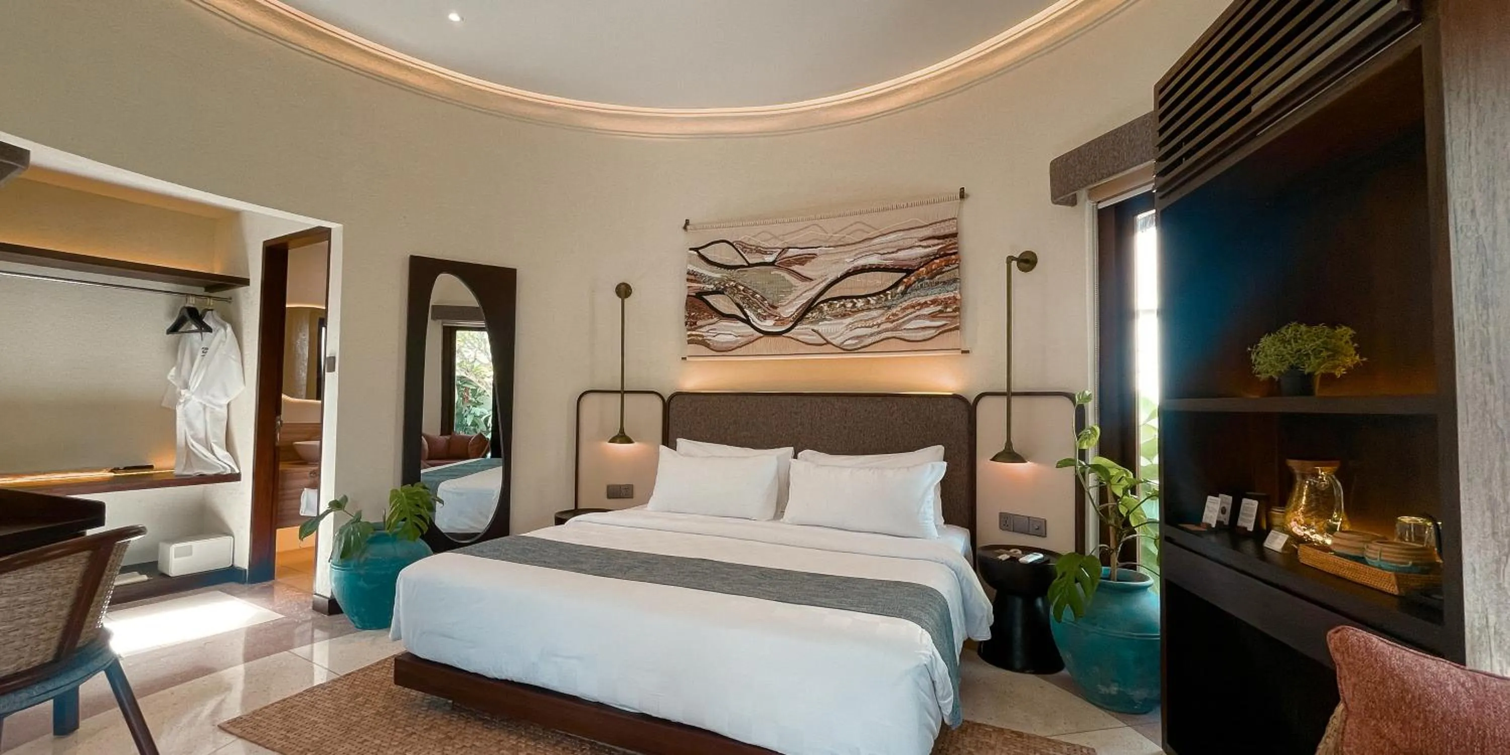 Bed in Aruni Bali Jimbaran Boutique Villa