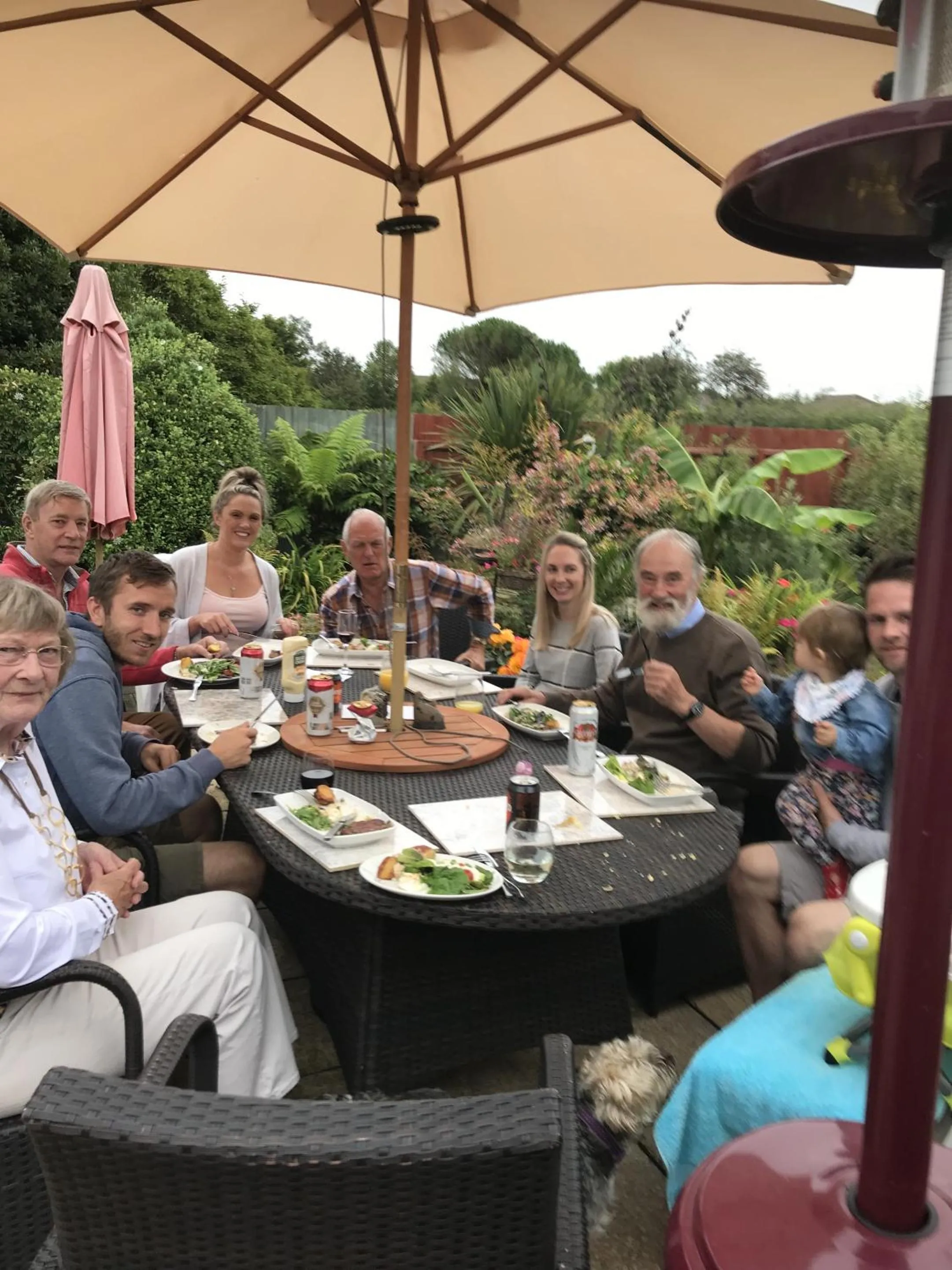 Garden in Gwynarth Guest House