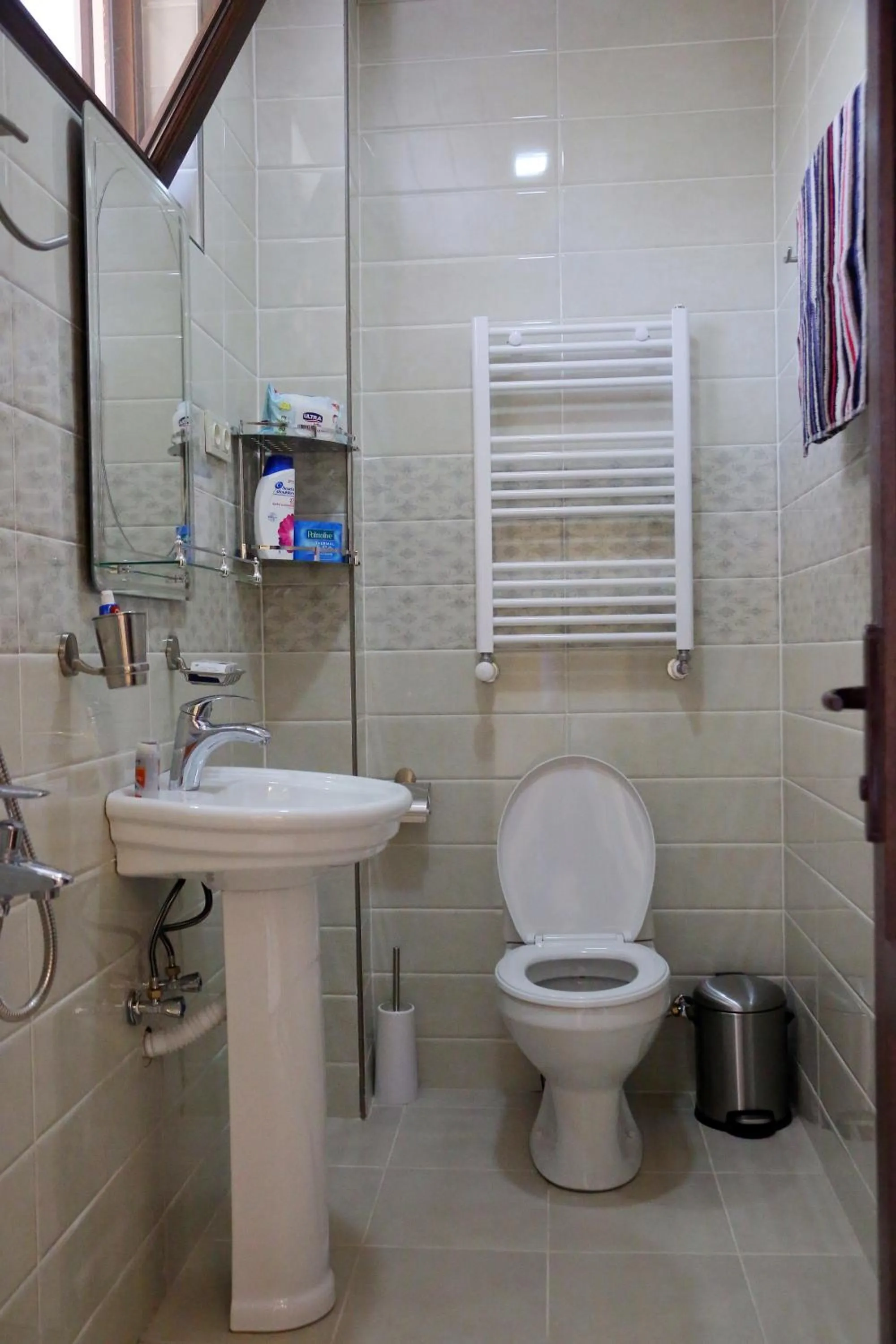 Toilet in Hotel Balcony