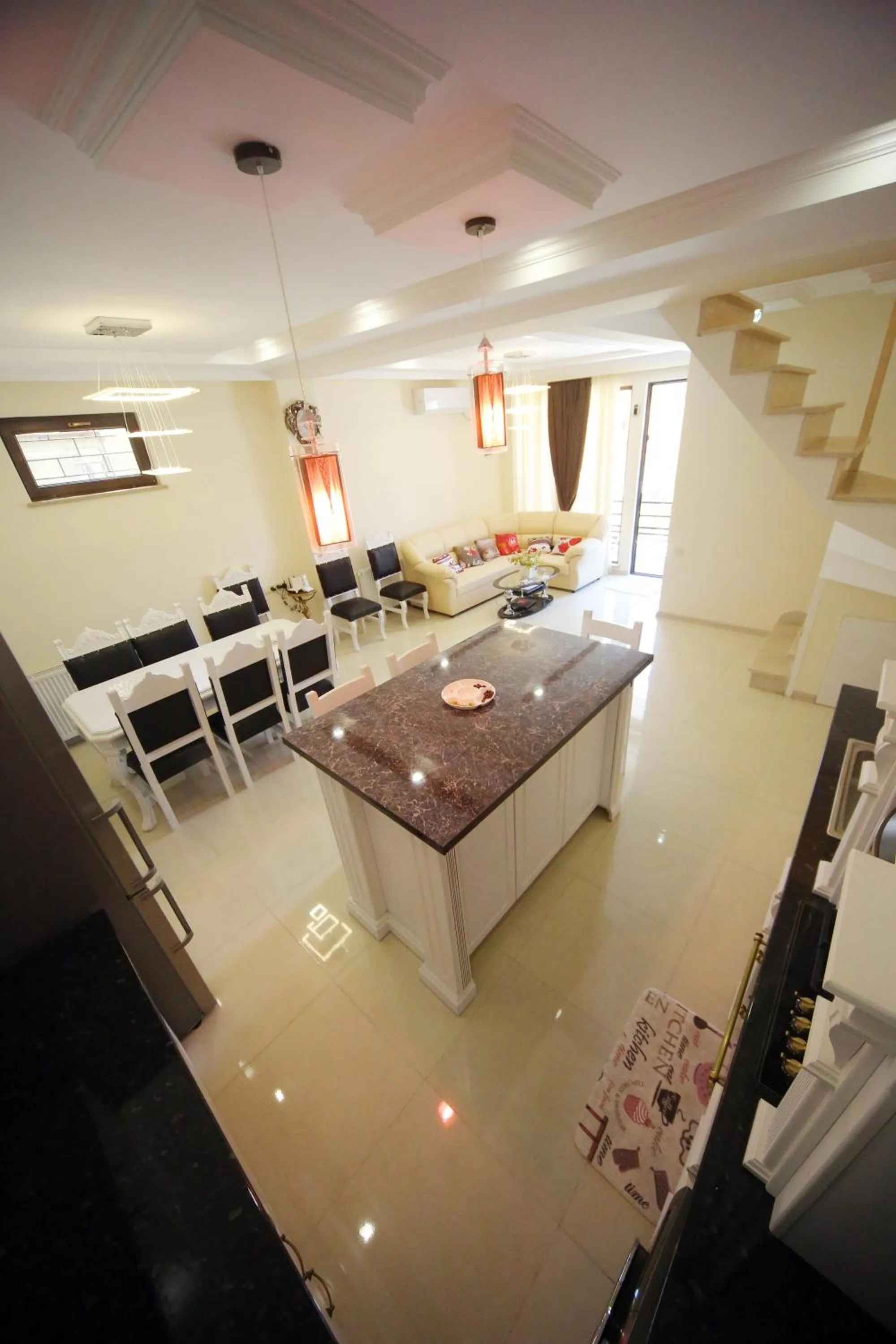 Kitchen or kitchenette in Hotel Balcony