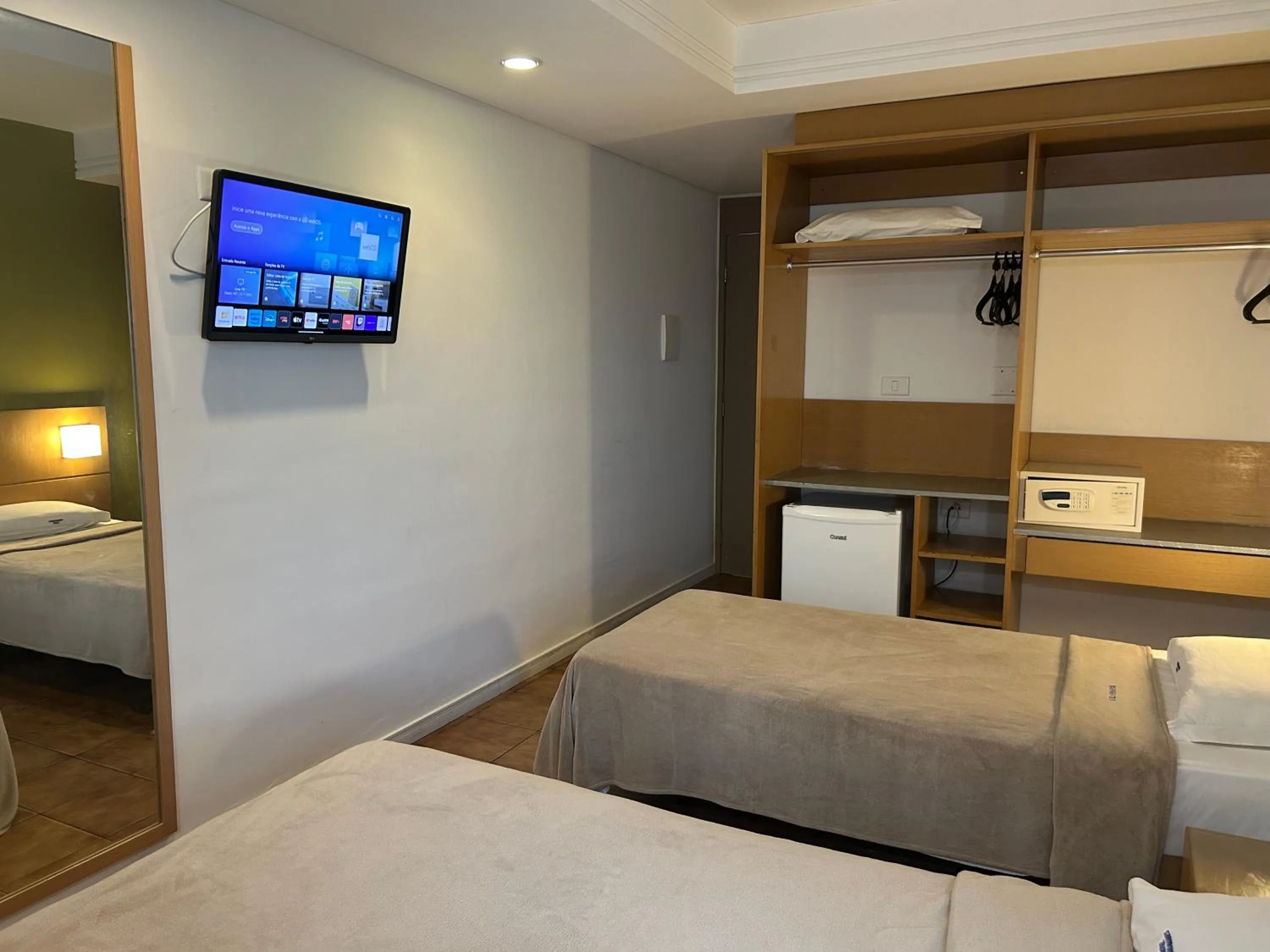 Bed in Hotel Barramares