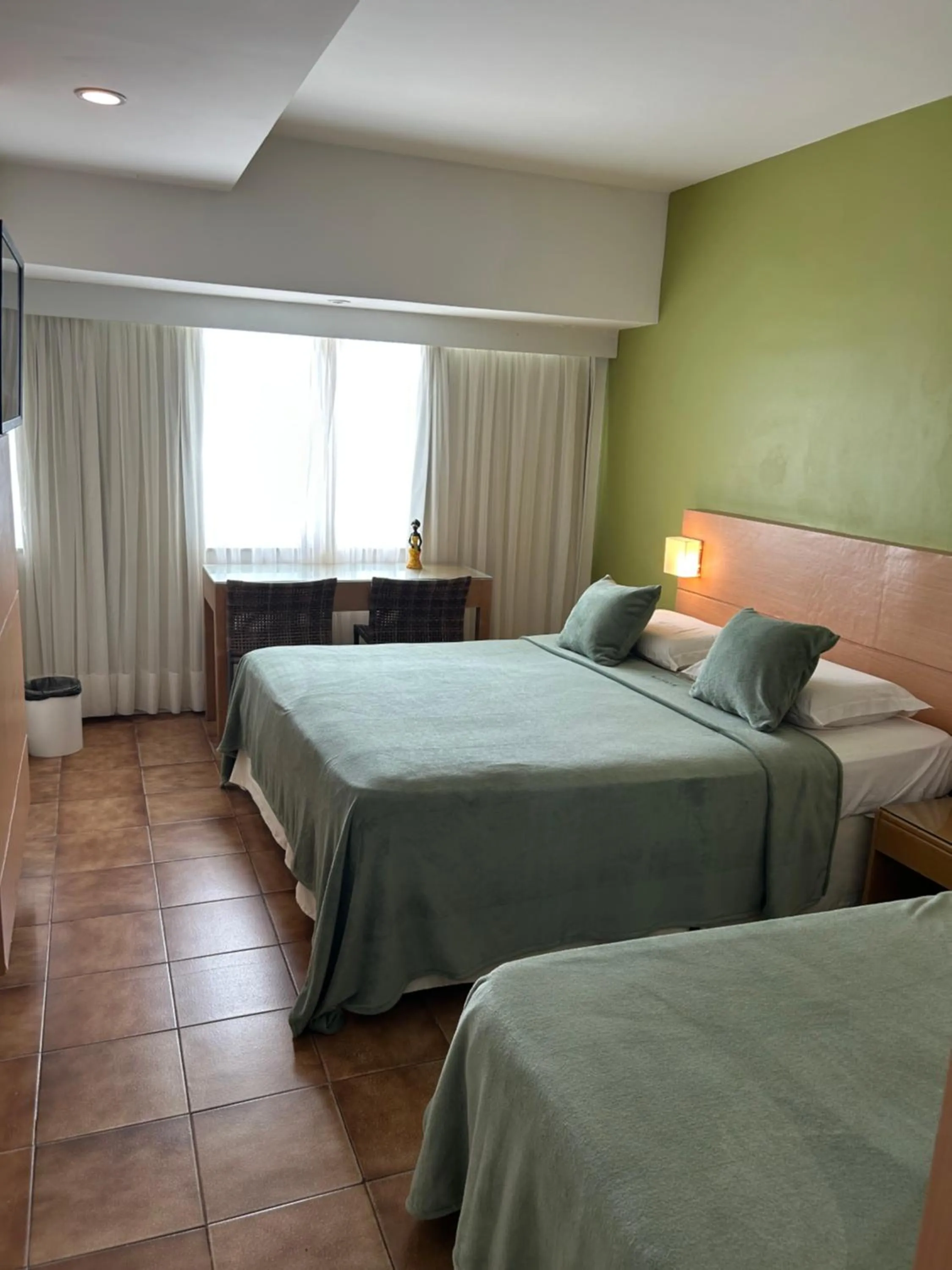 Bed in Hotel Barramares