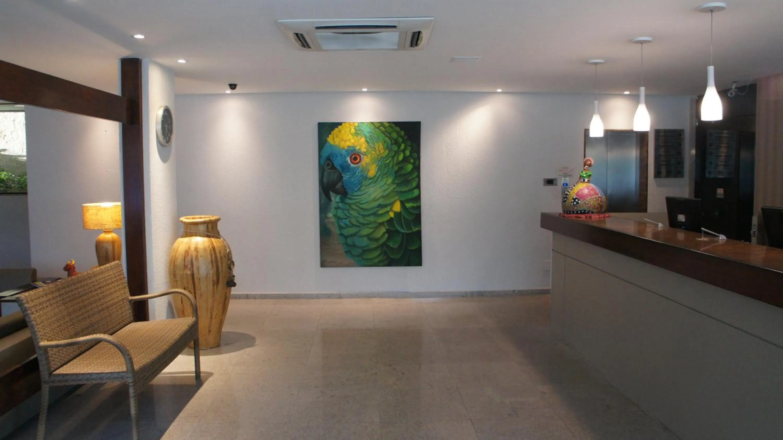 Lobby or reception in Hotel Barramares