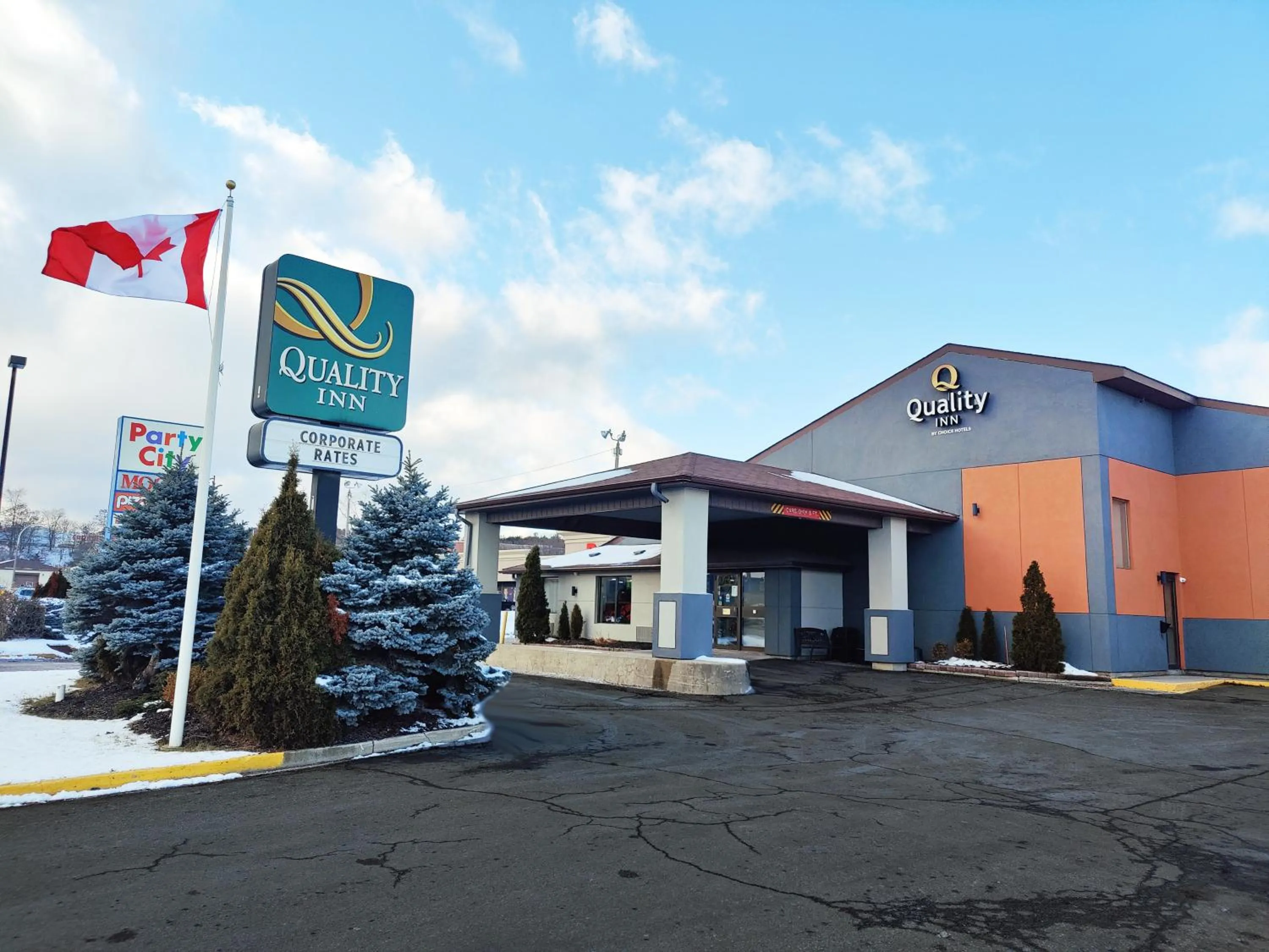 Property building in Quality Inn