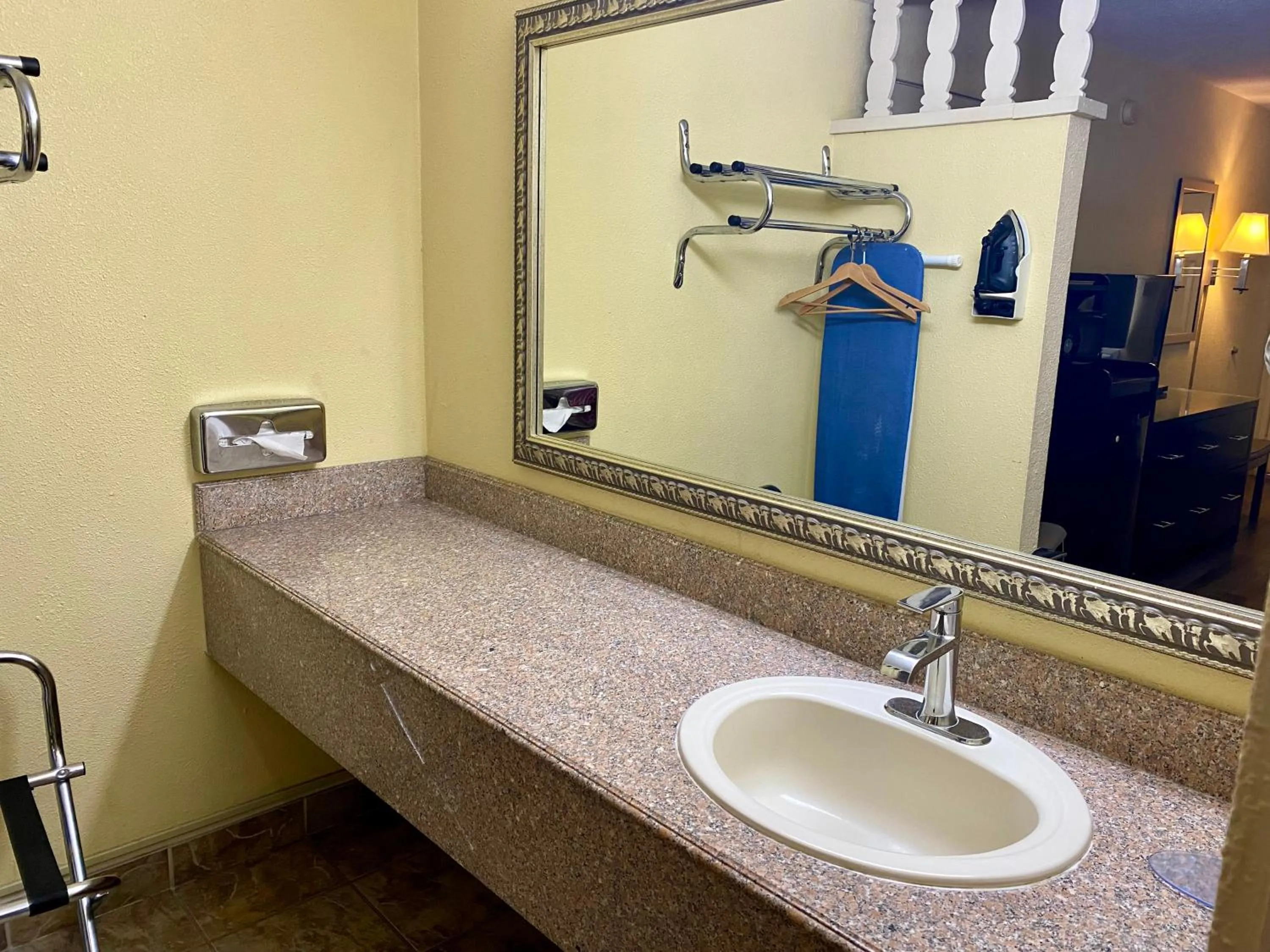Bathroom in Super 8 by Wyndham Albuquerque Downtown