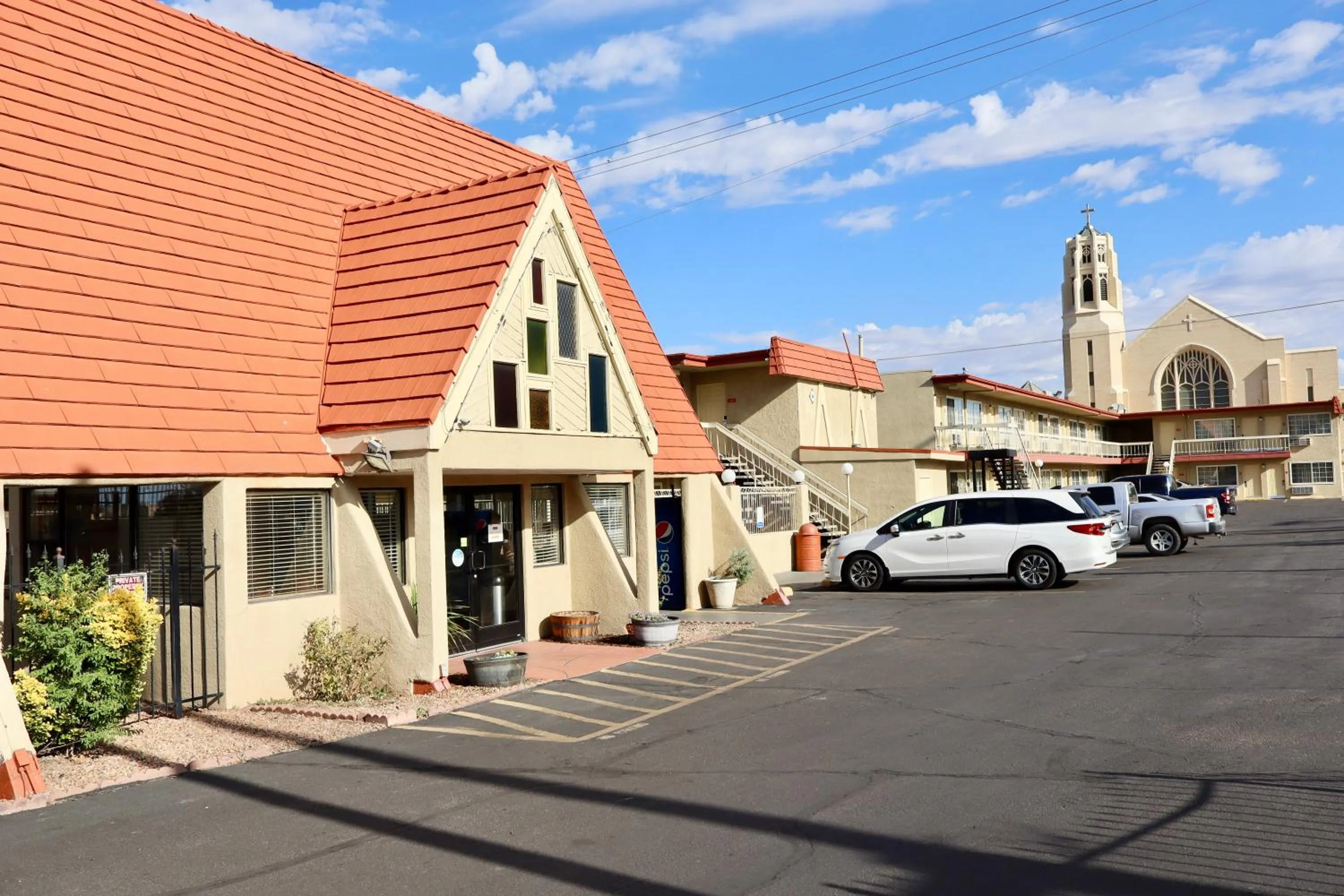 Property building in Super 8 by Wyndham Albuquerque Downtown