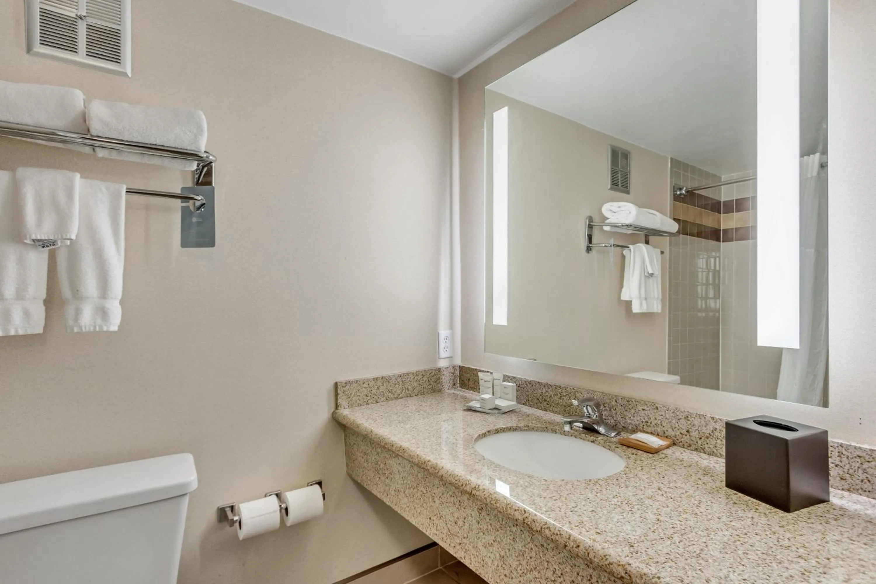 Bathroom in Radisson Hotel Salt Lake City Airport