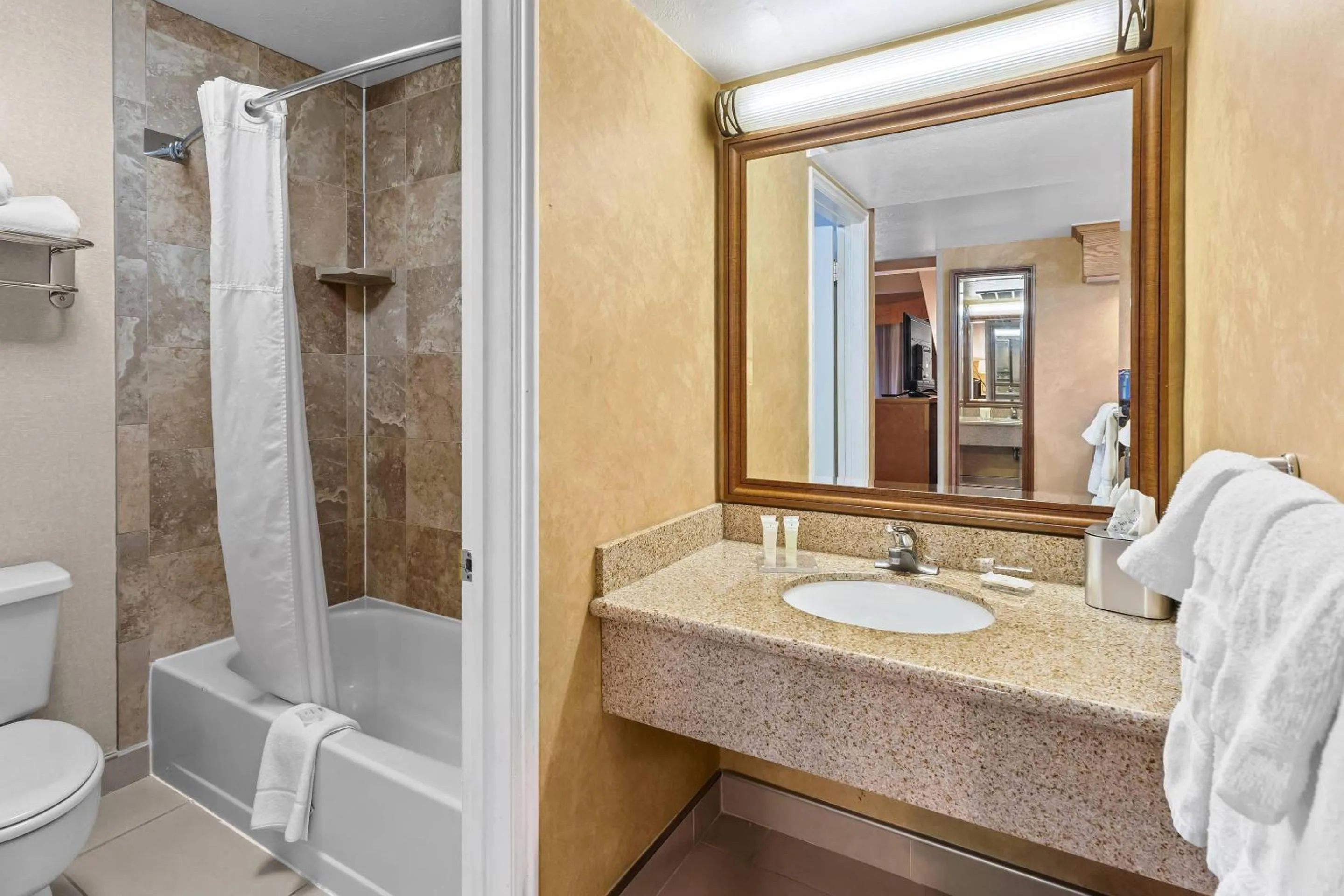 Bedroom in Radisson Hotel Salt Lake City Airport