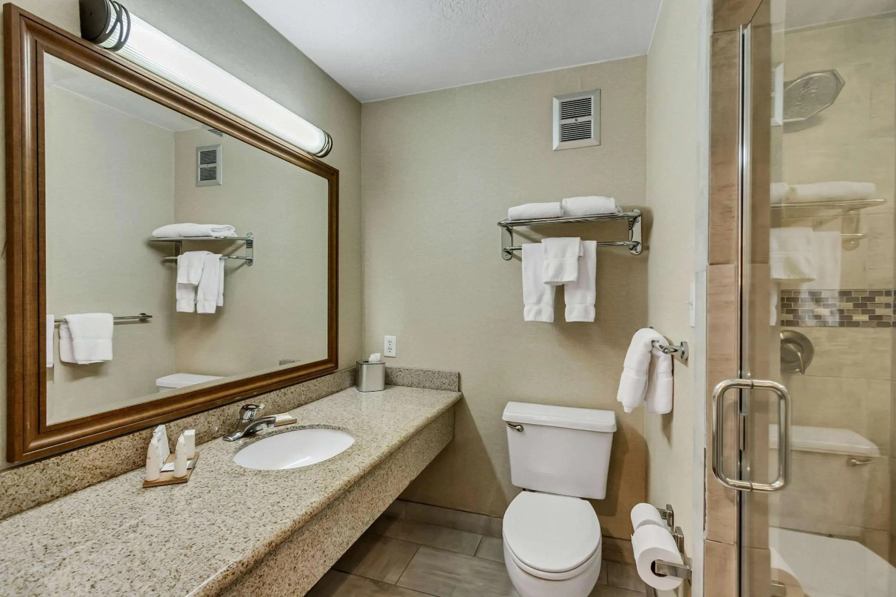 Bedroom in Radisson Hotel Salt Lake City Airport