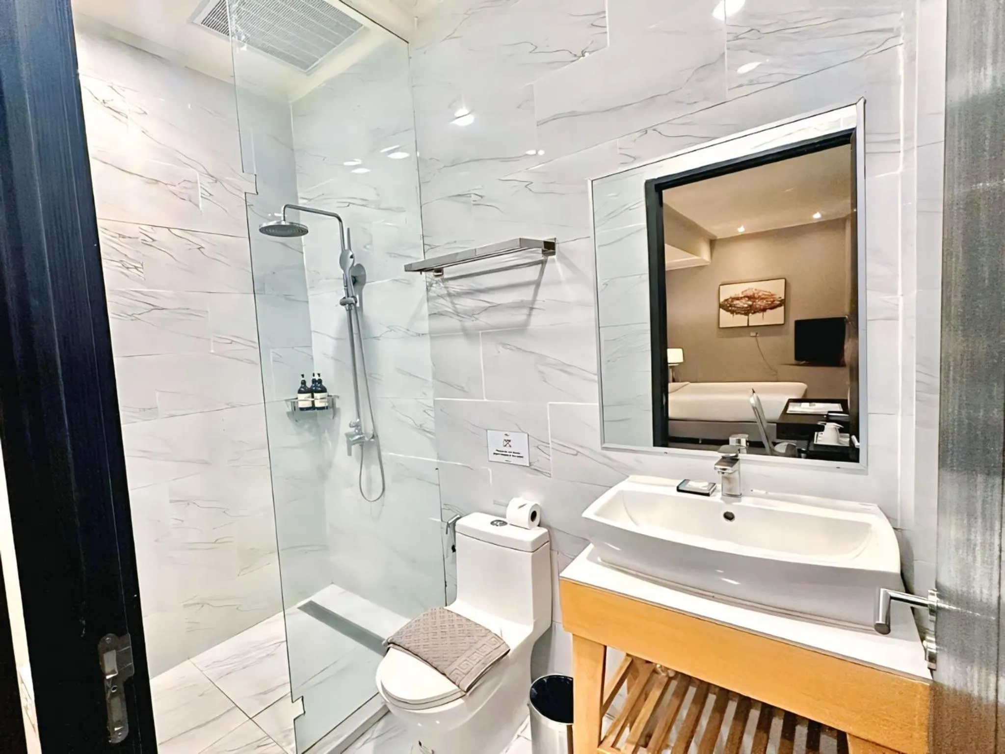 Shower in Le Charmé Suites - Subic