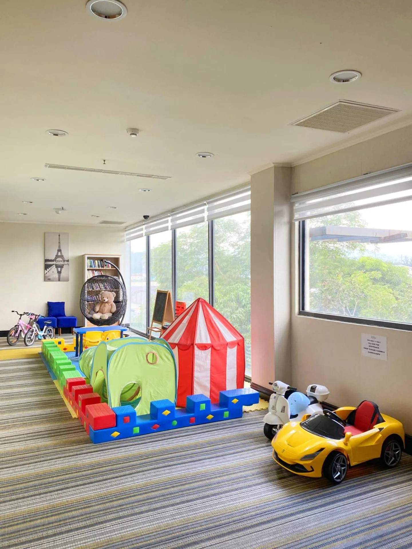 Children play ground in Le Charmé Suites - Subic