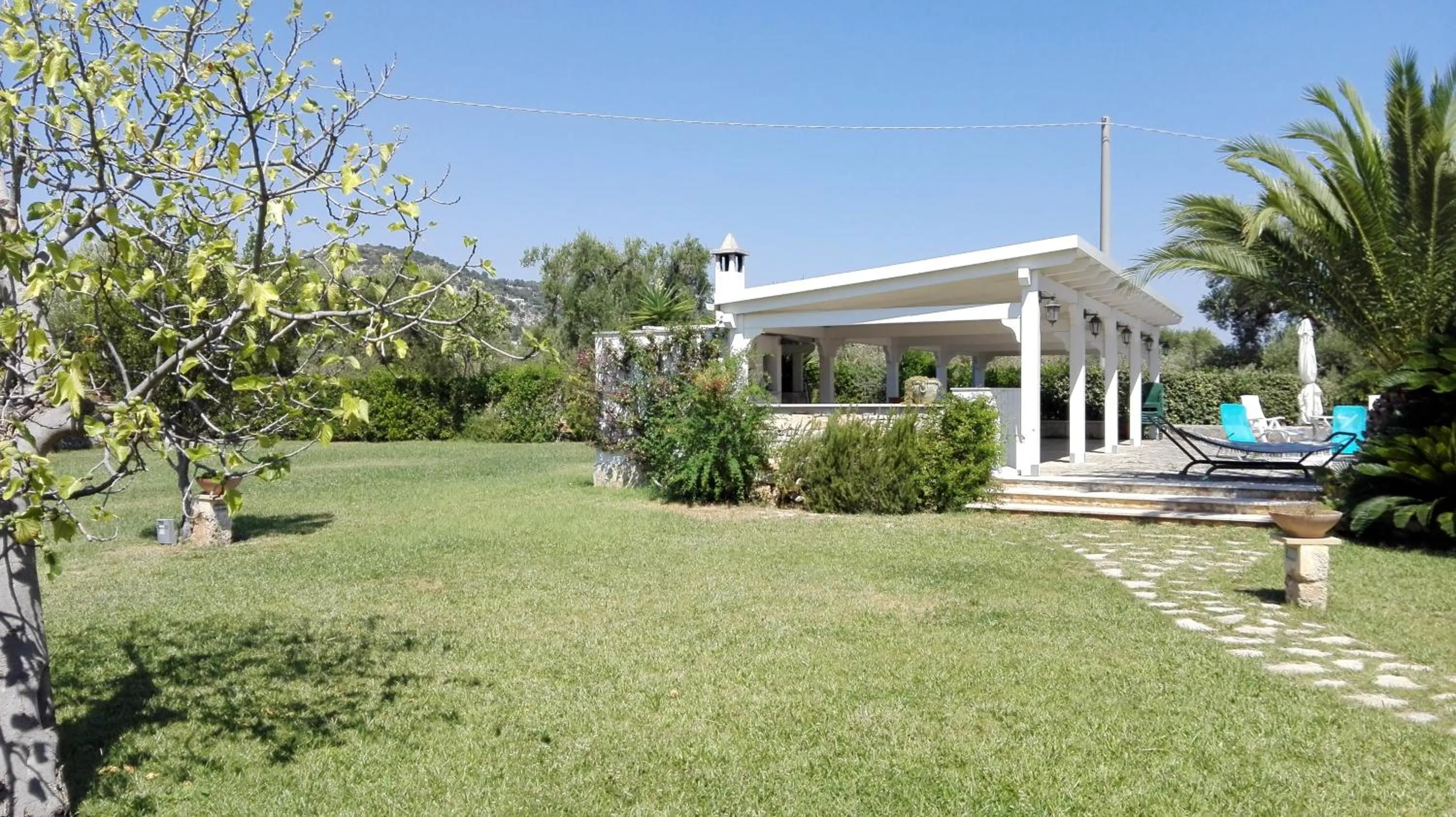 Garden view in Masseria Fragnale