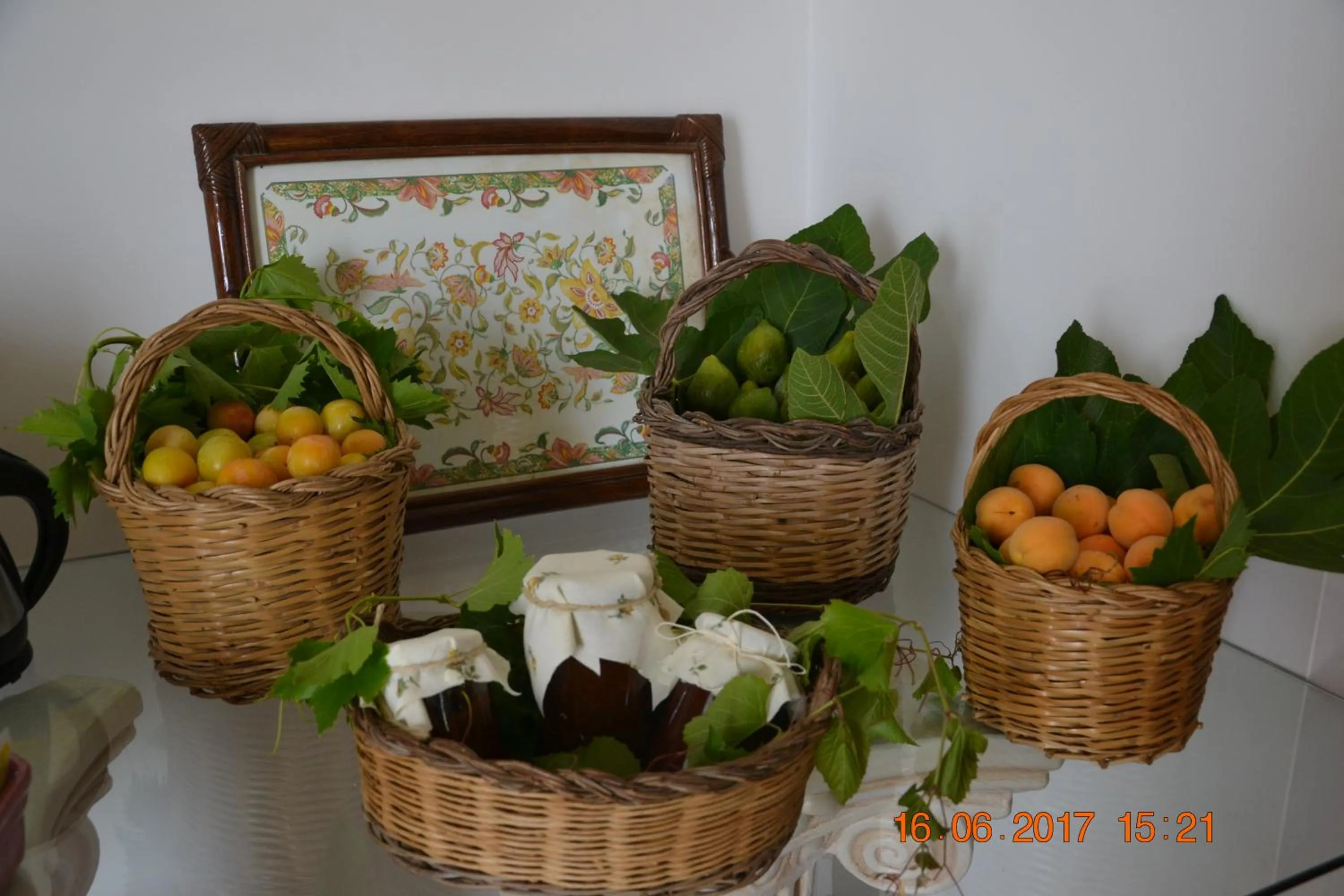 Italian breakfast in Masseria Fragnale