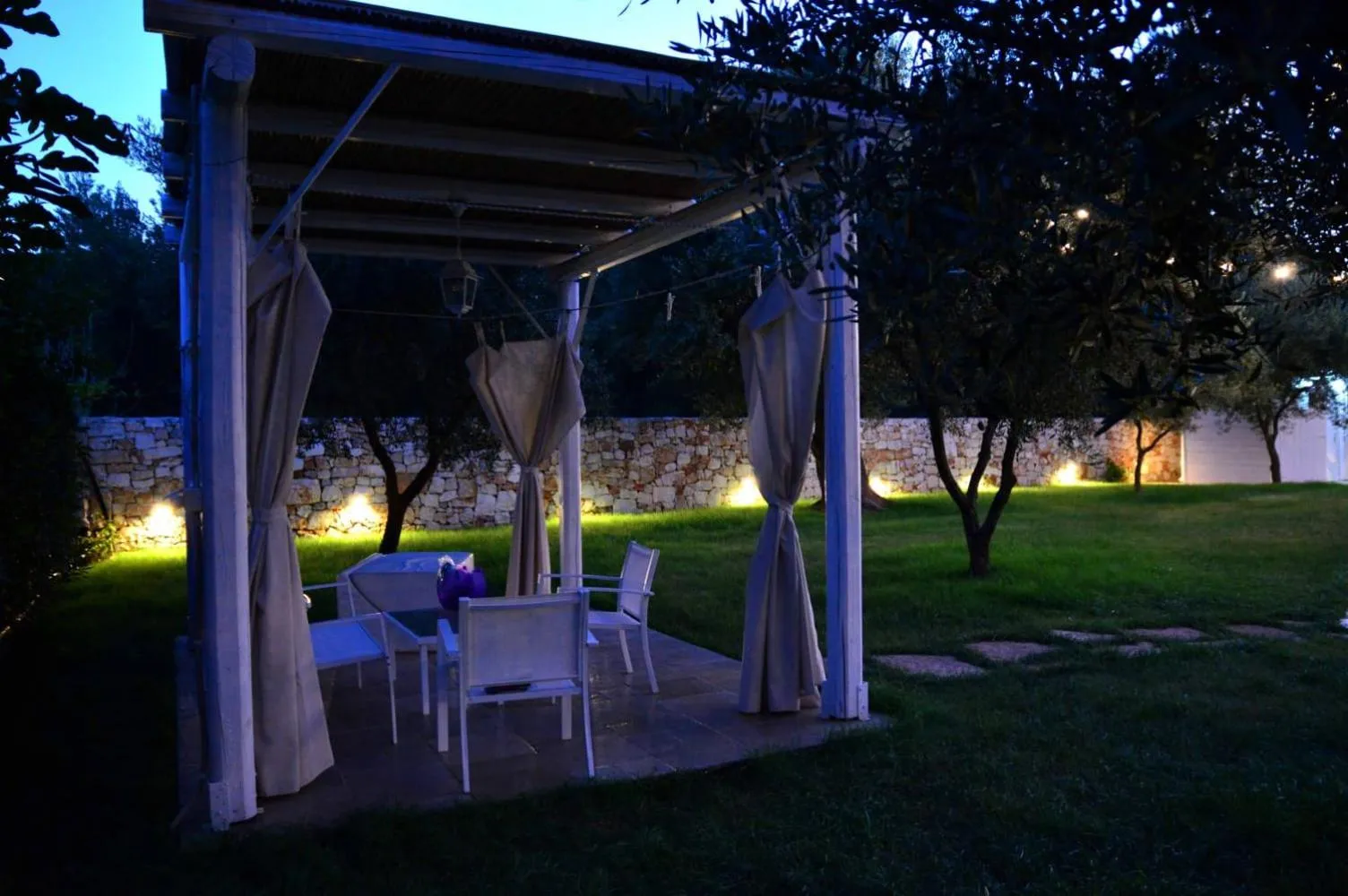 Garden view in Masseria Fragnale