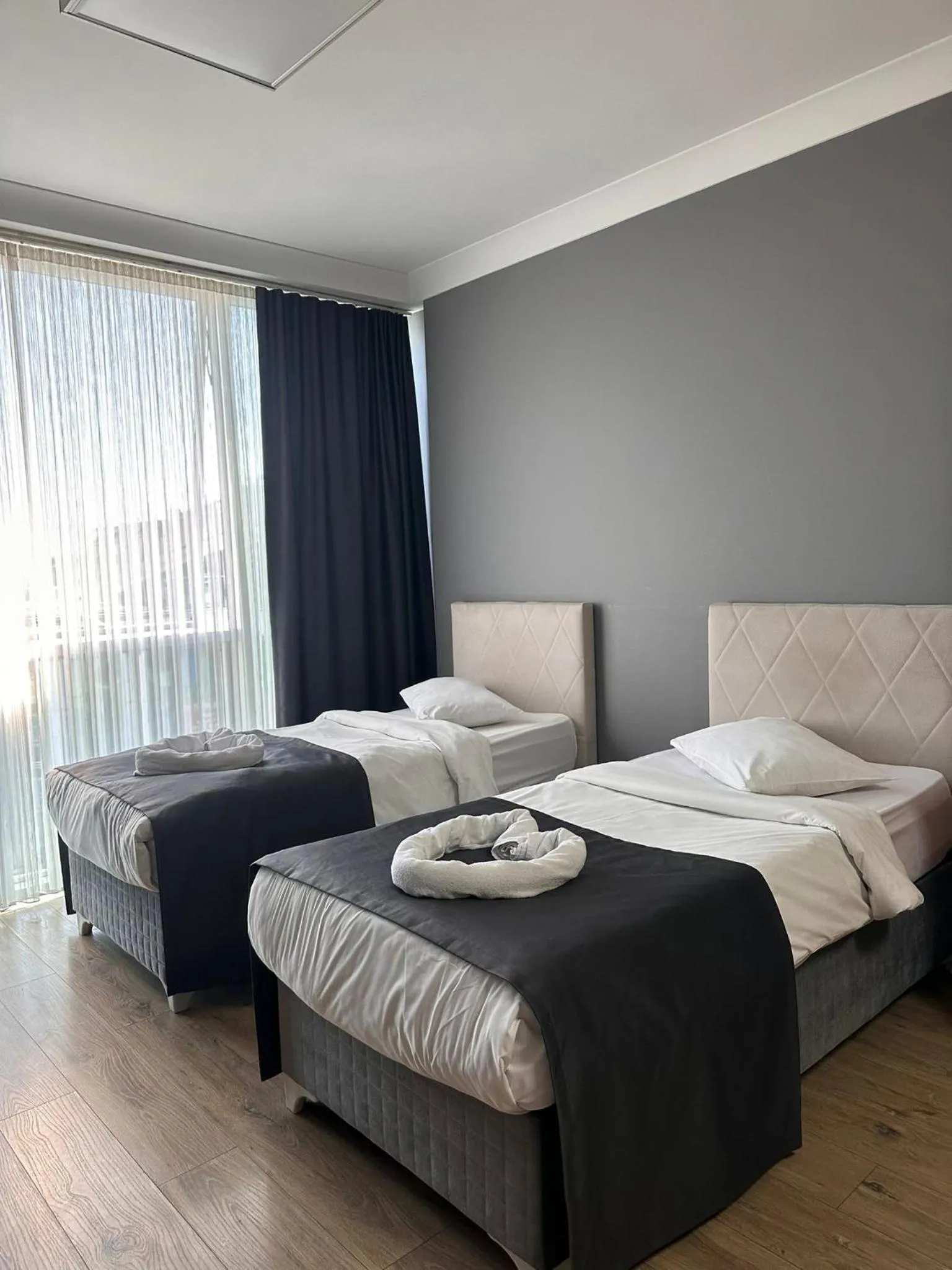 Bed in Skyport Istanbul