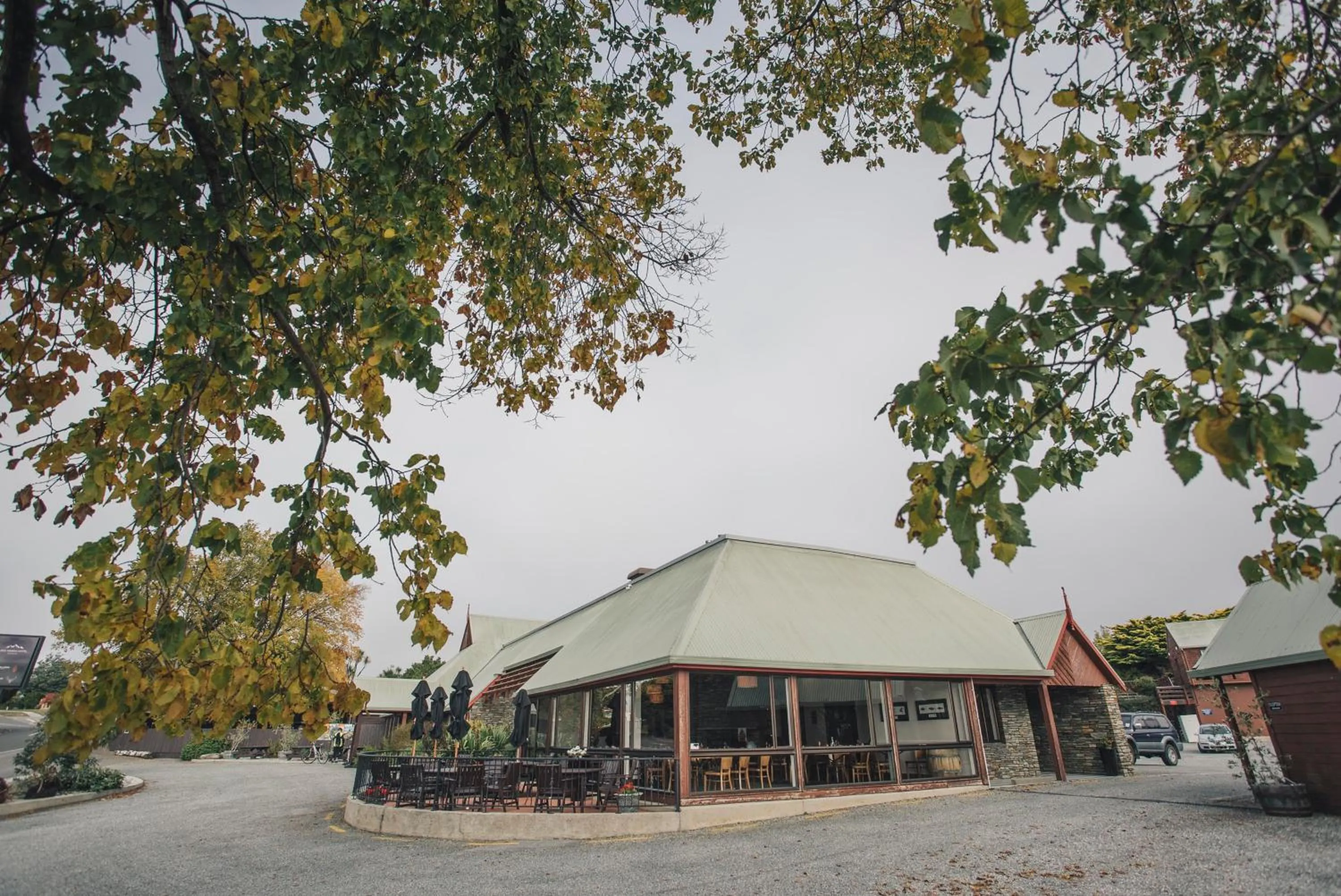 Facade/entrance in Hawea Hotel