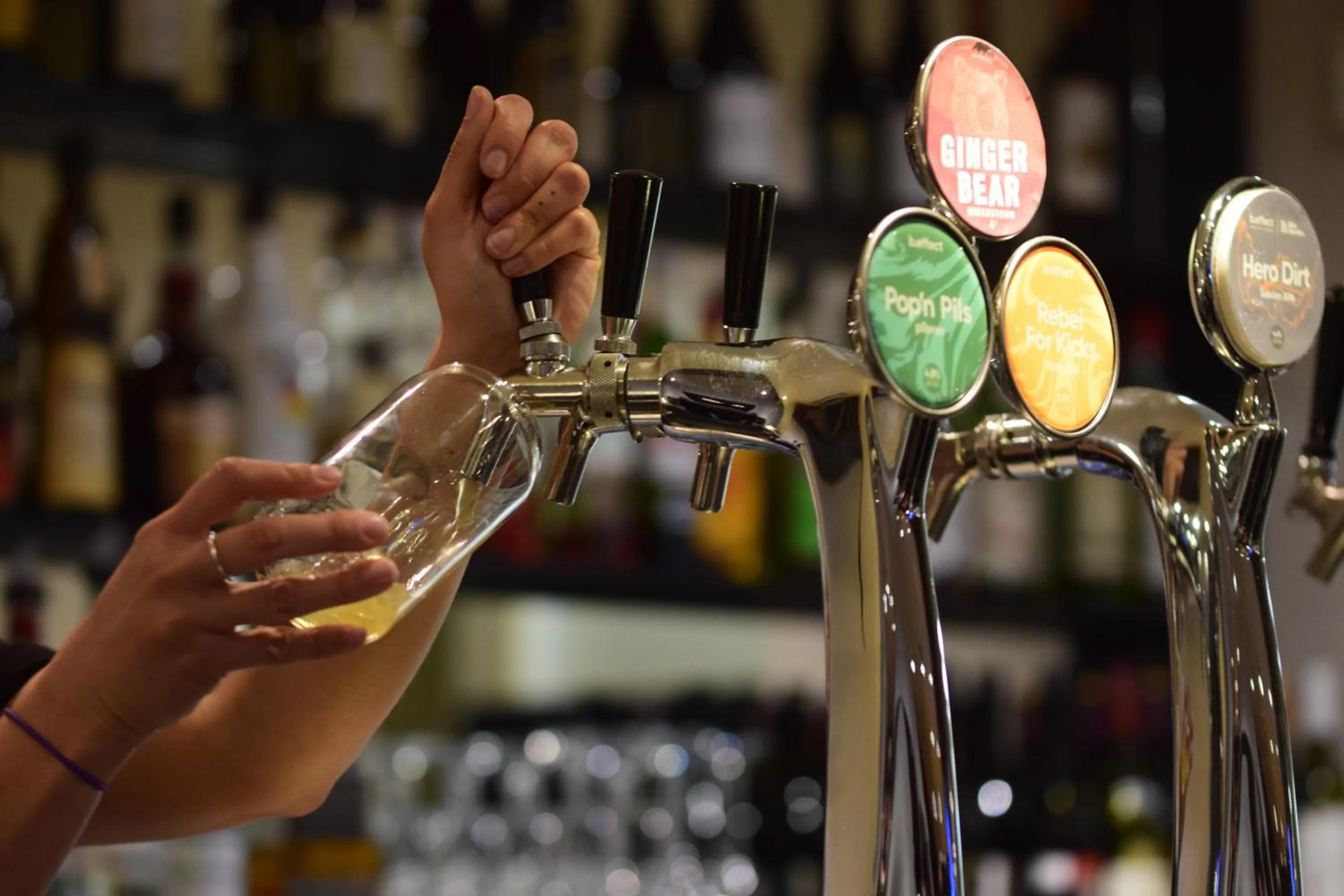 Alcoholic drinks in Hawea Hotel