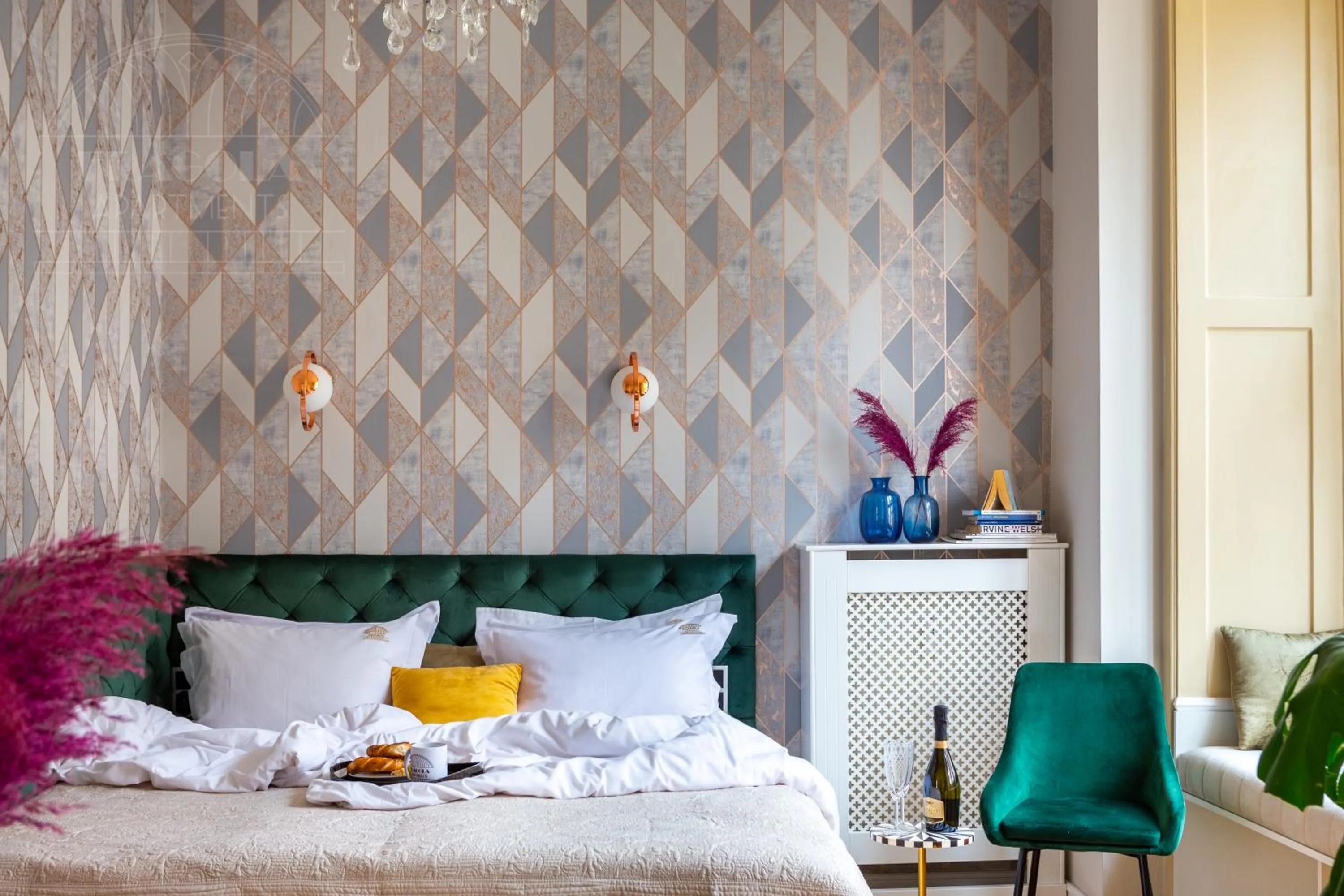 Bed in Feniks Fragola Apartments