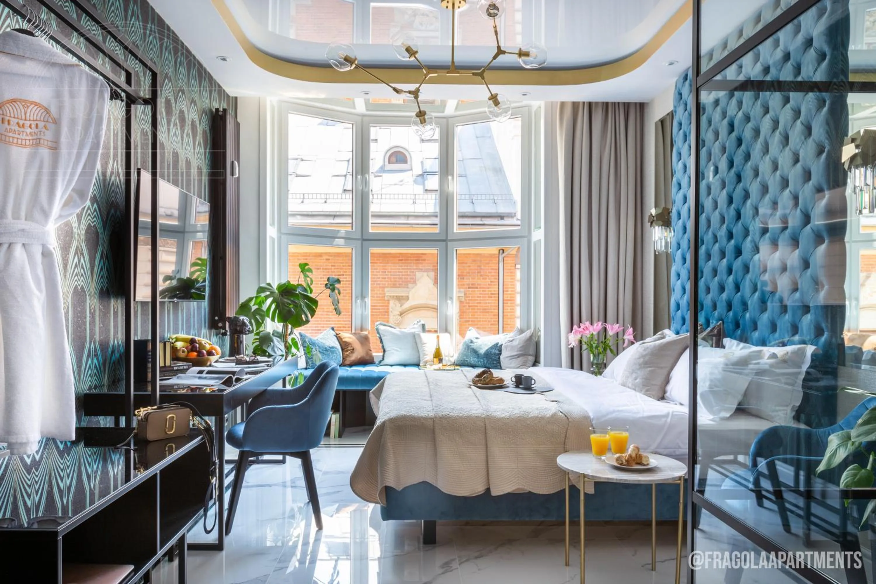 Bed in Feniks Fragola Apartments