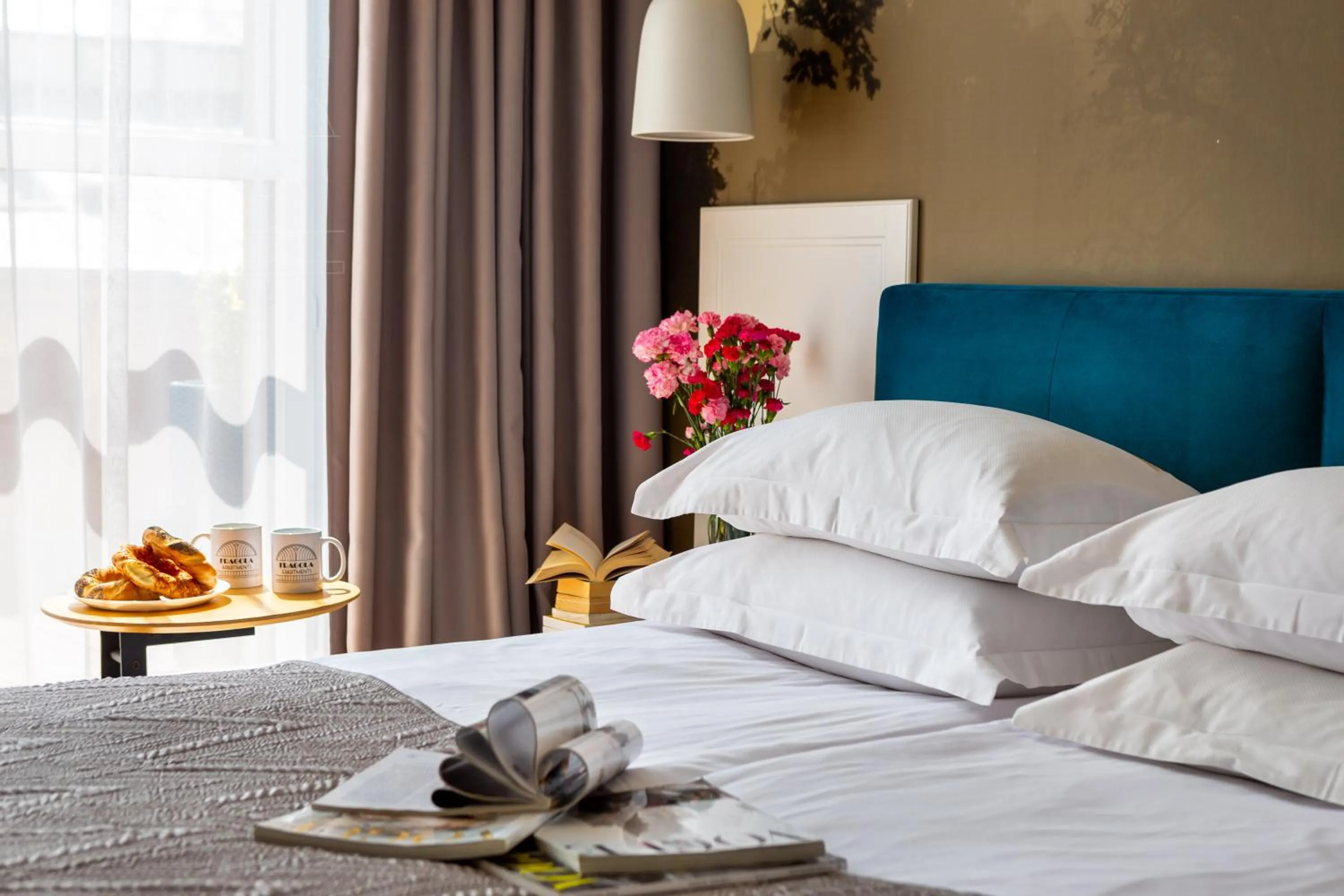 Bed in Feniks Fragola Apartments