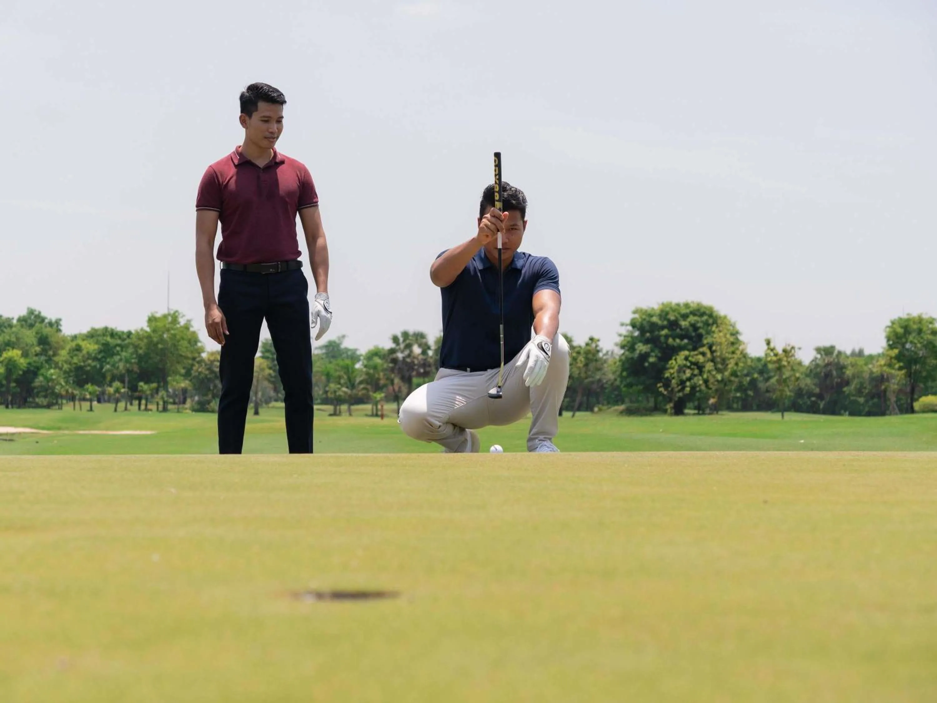 Golfcourse in Sofitel Phnom Penh Phokeethra