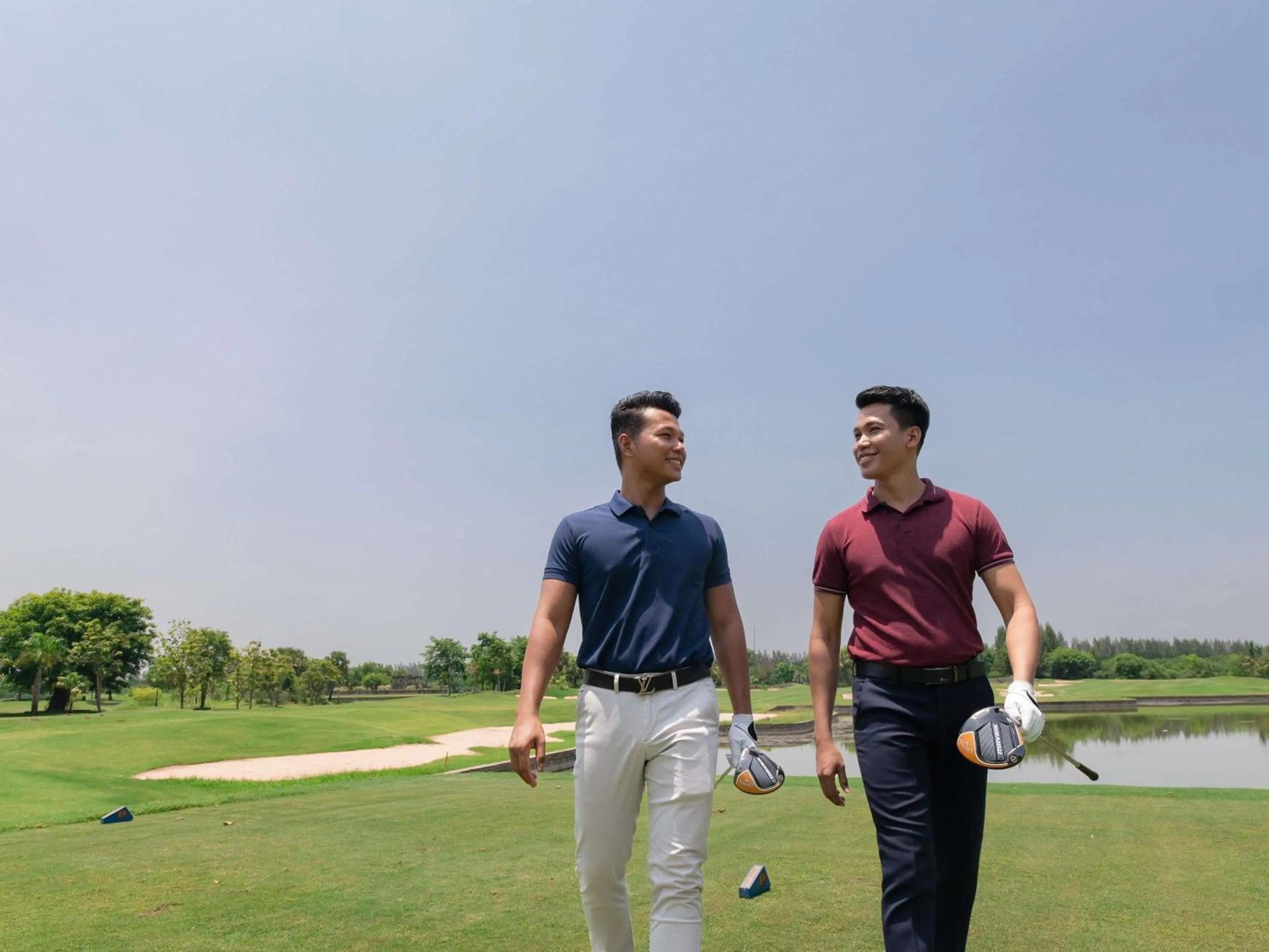 Golfcourse in Sofitel Phnom Penh Phokeethra