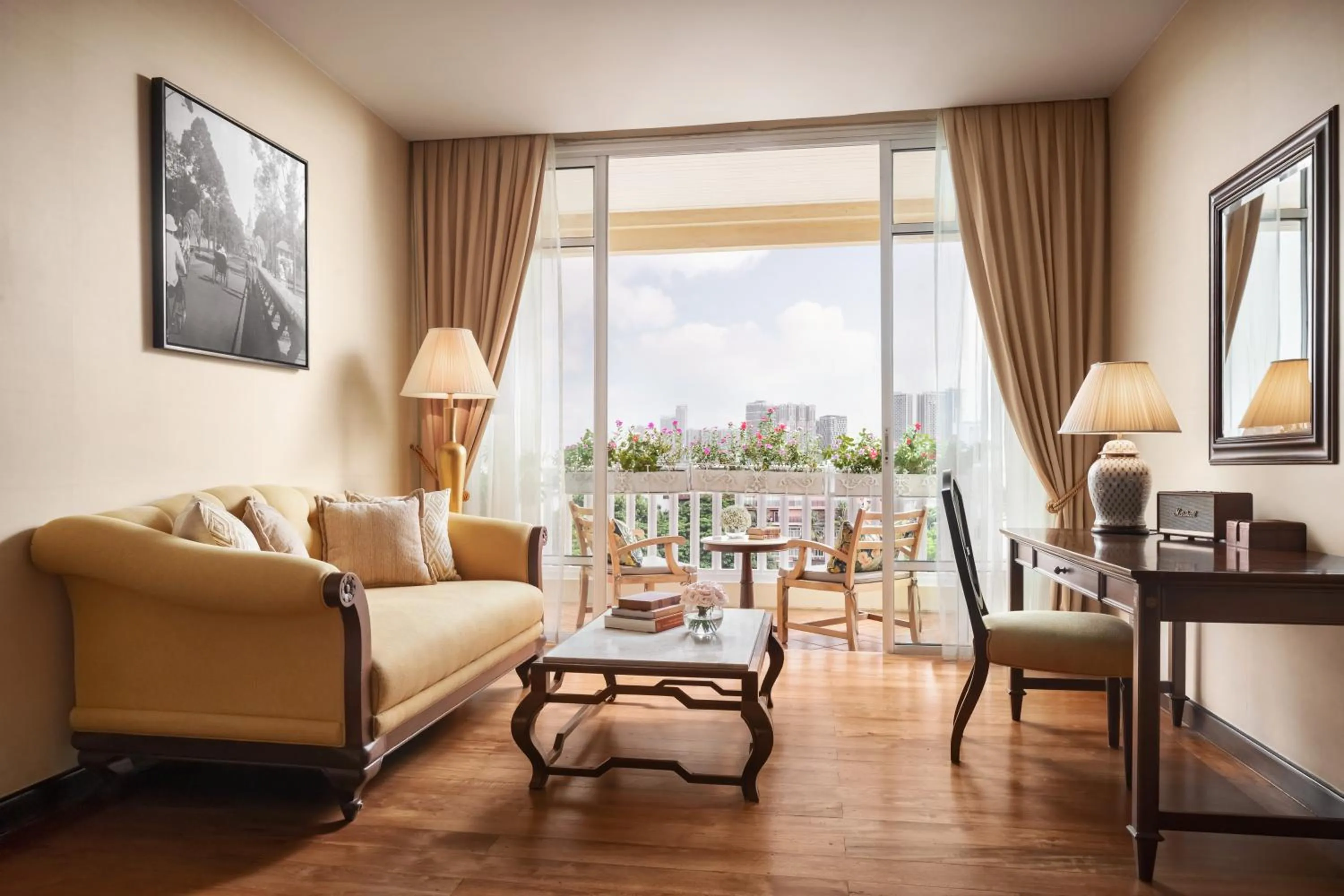 Living room in Sofitel Phnom Penh Phokeethra