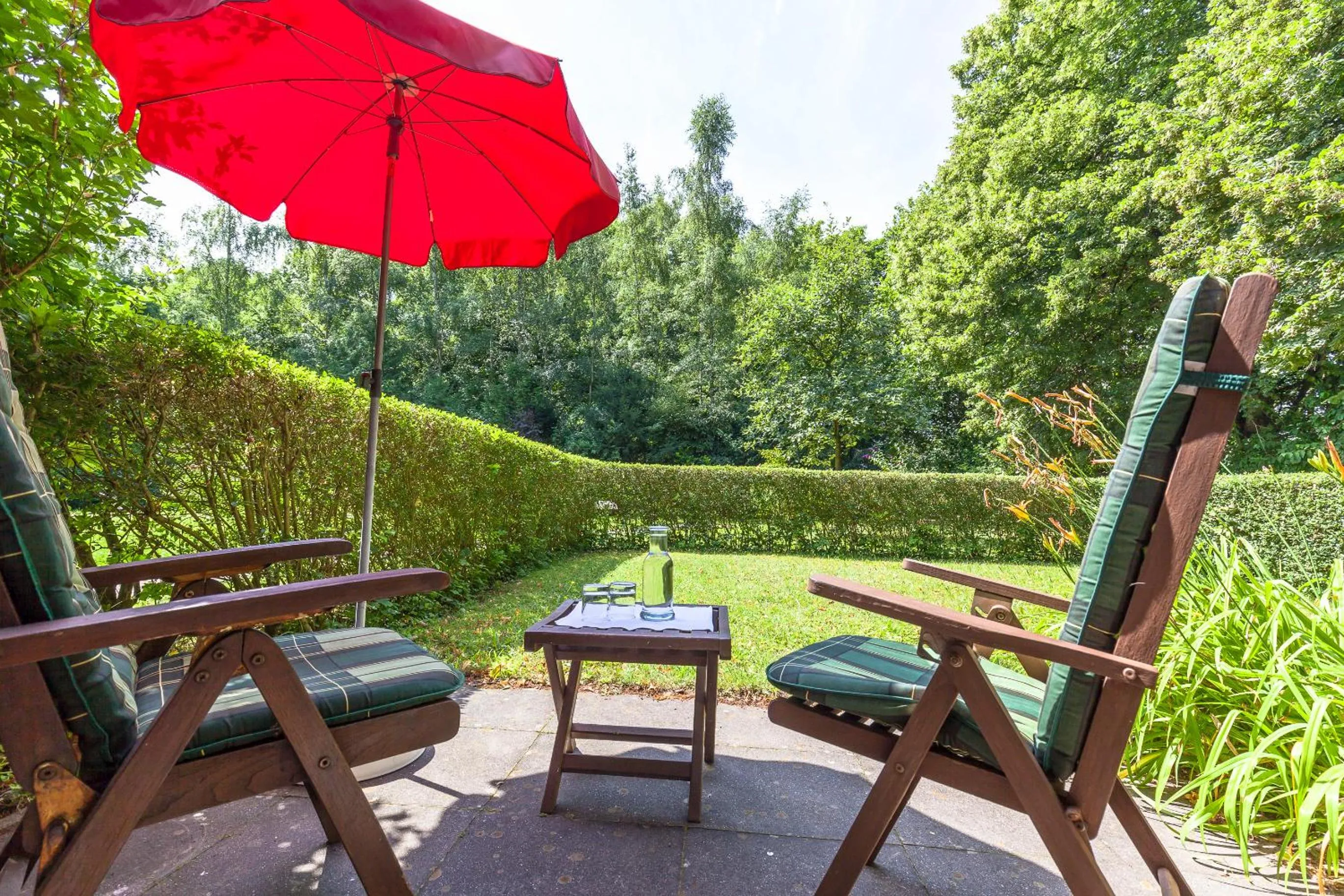 Garden in Bio- und Gesundheitshotel Gutshaus Stellshagen