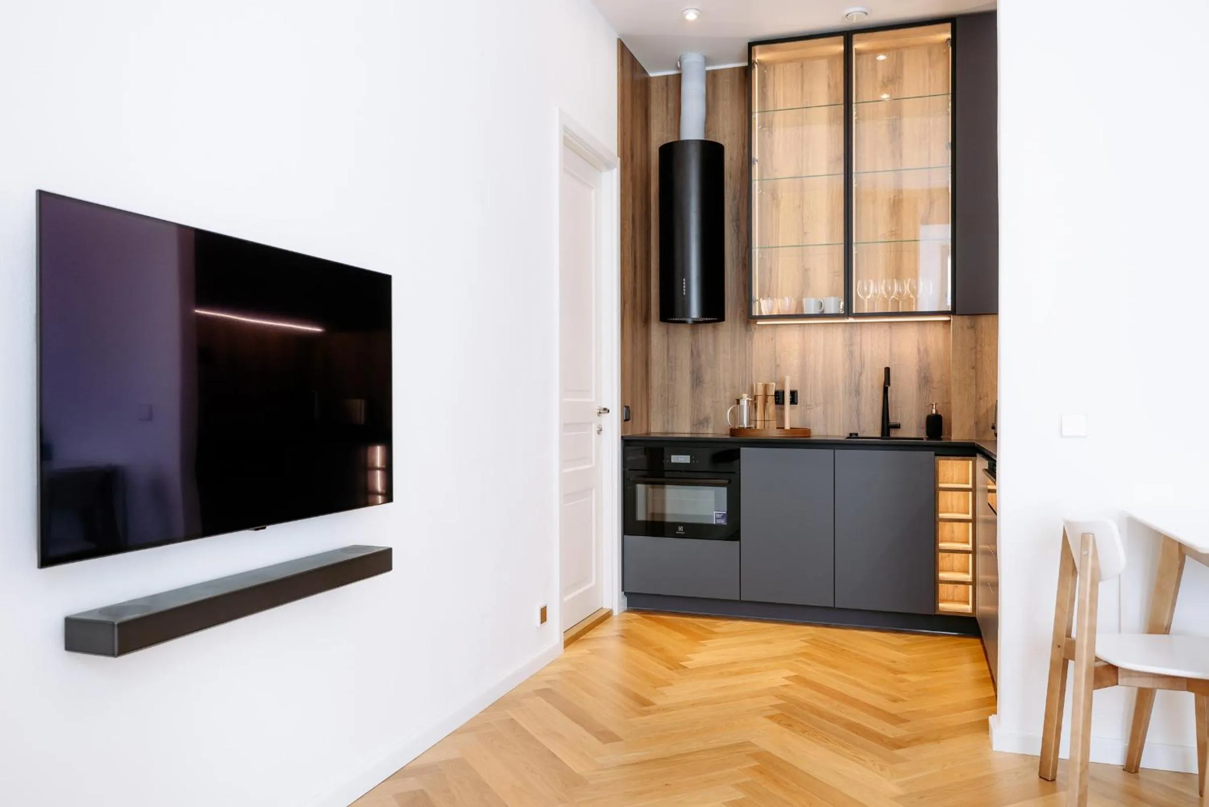 kitchen in Hestia Hotel Barons Old Town