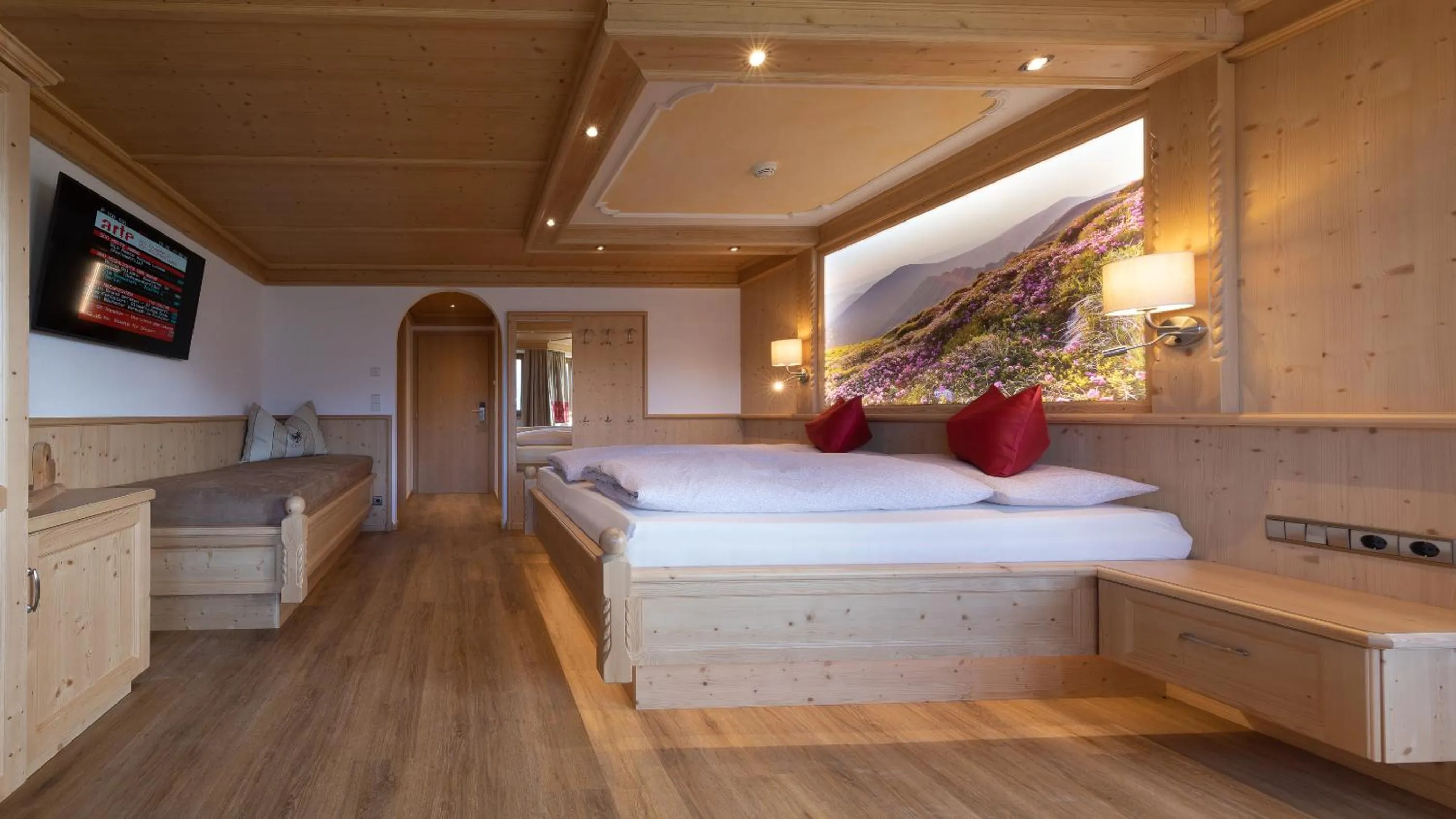 Bed in Gasthof Tannen - Alm
